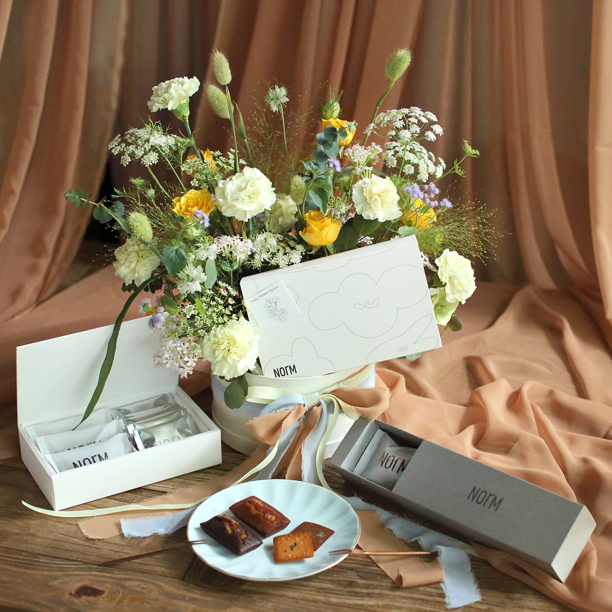 母親節聯名蛋糕花禮 feat. NORM