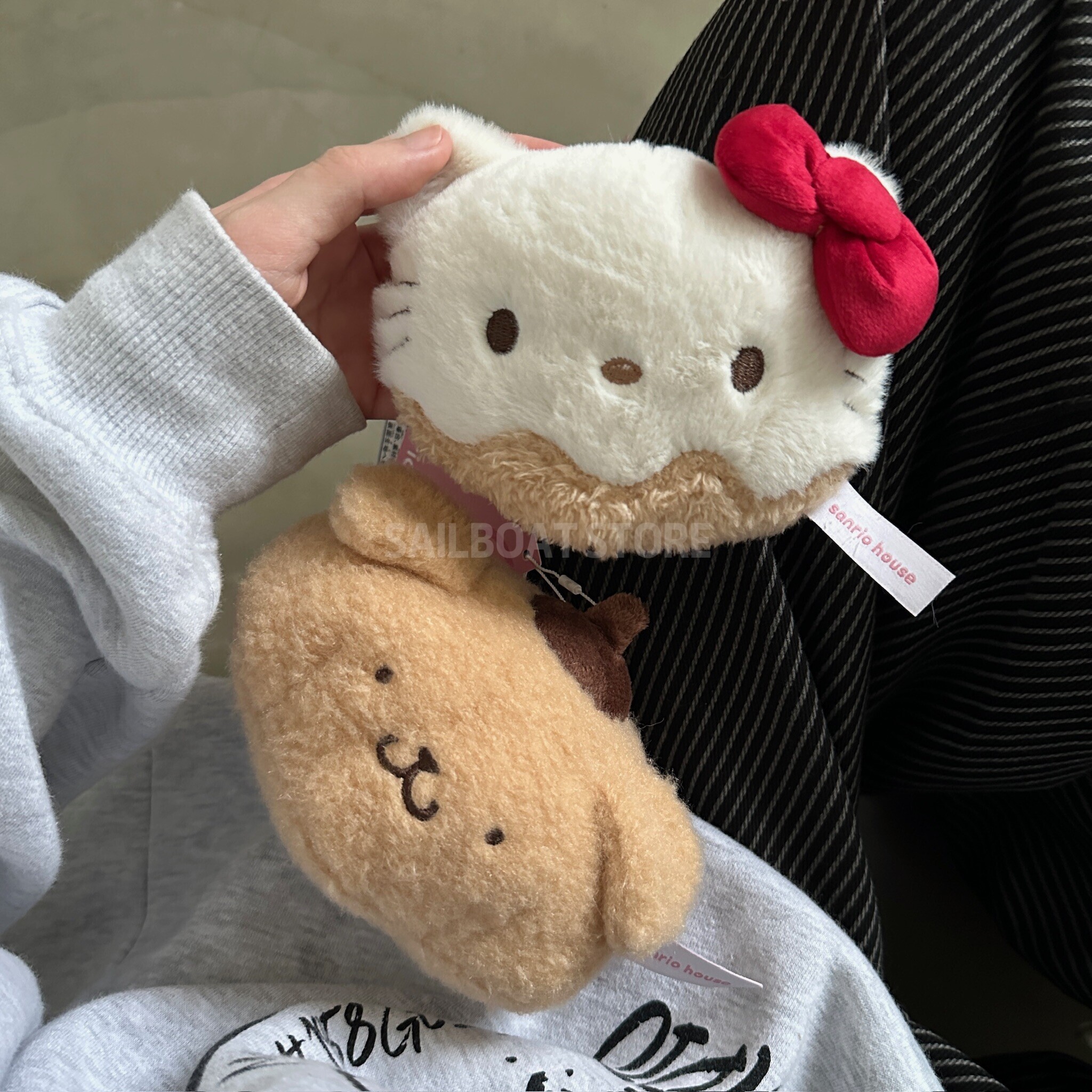 #預購 🇯🇵日本新宿限定 三麗鷗 HELLO KITCHEN 麵包造型 大頭娃娃 Sanrio House