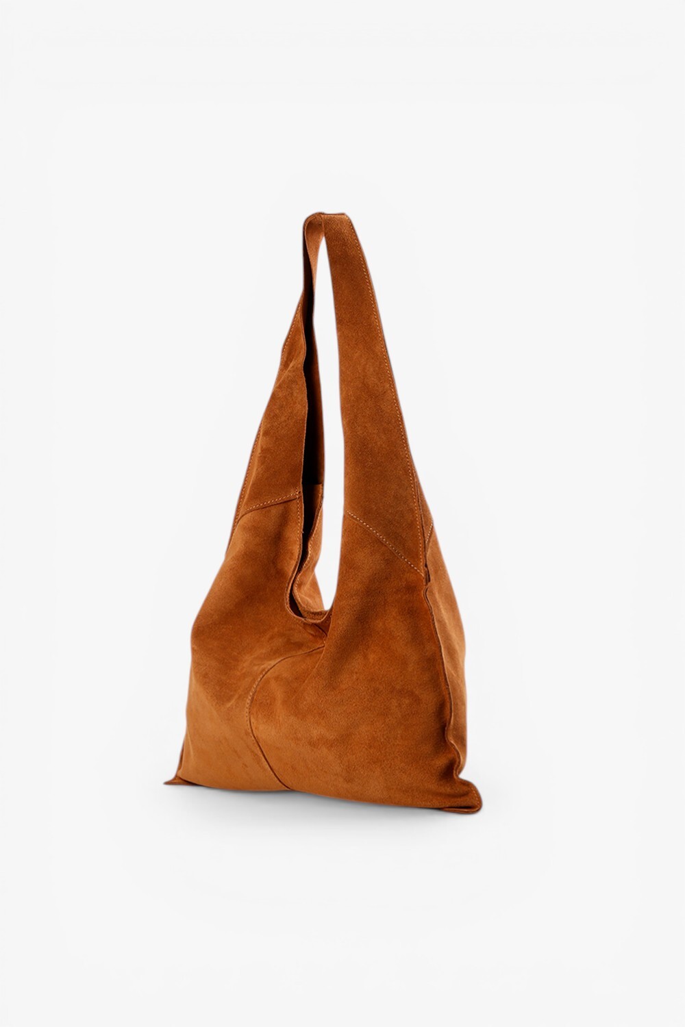 Arco 柔軟麂皮肩背包 棕色