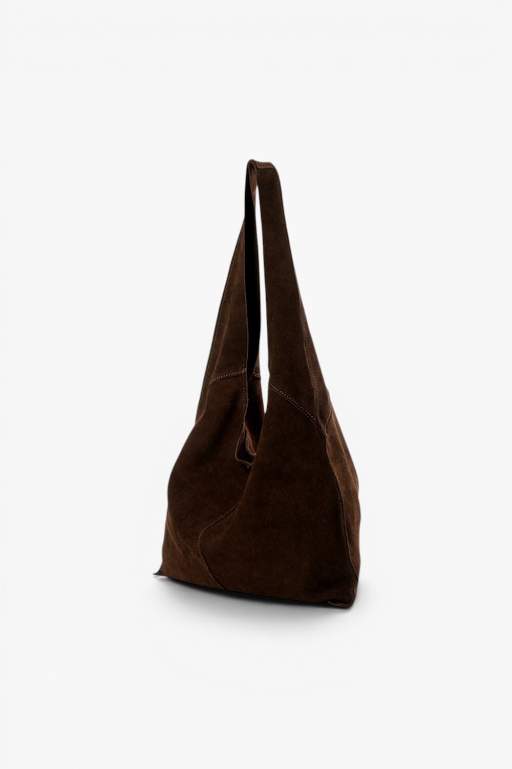 Arco 柔軟麂皮肩背包 深咖