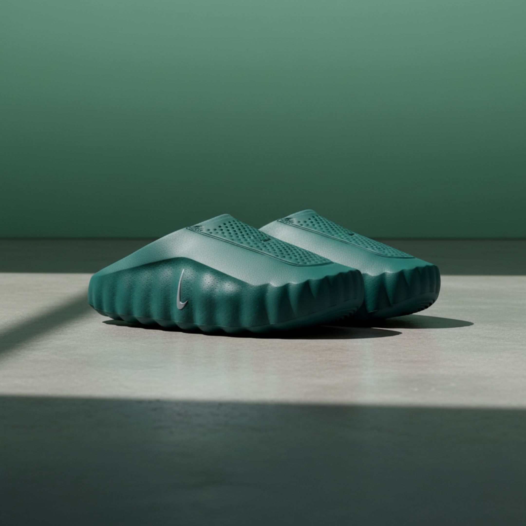 NICEDAY 代購 Nike Mind 001 Slide 綠色 深綠 青綠 按摩 拖鞋 HQ4307-300