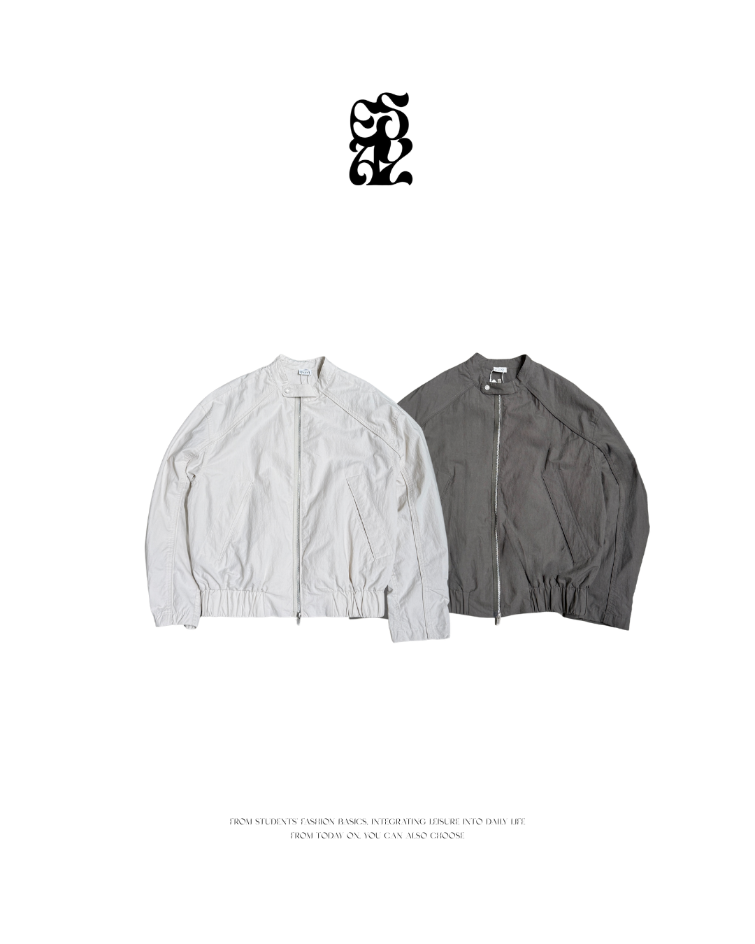 ECM短寬尼龍夾克外套