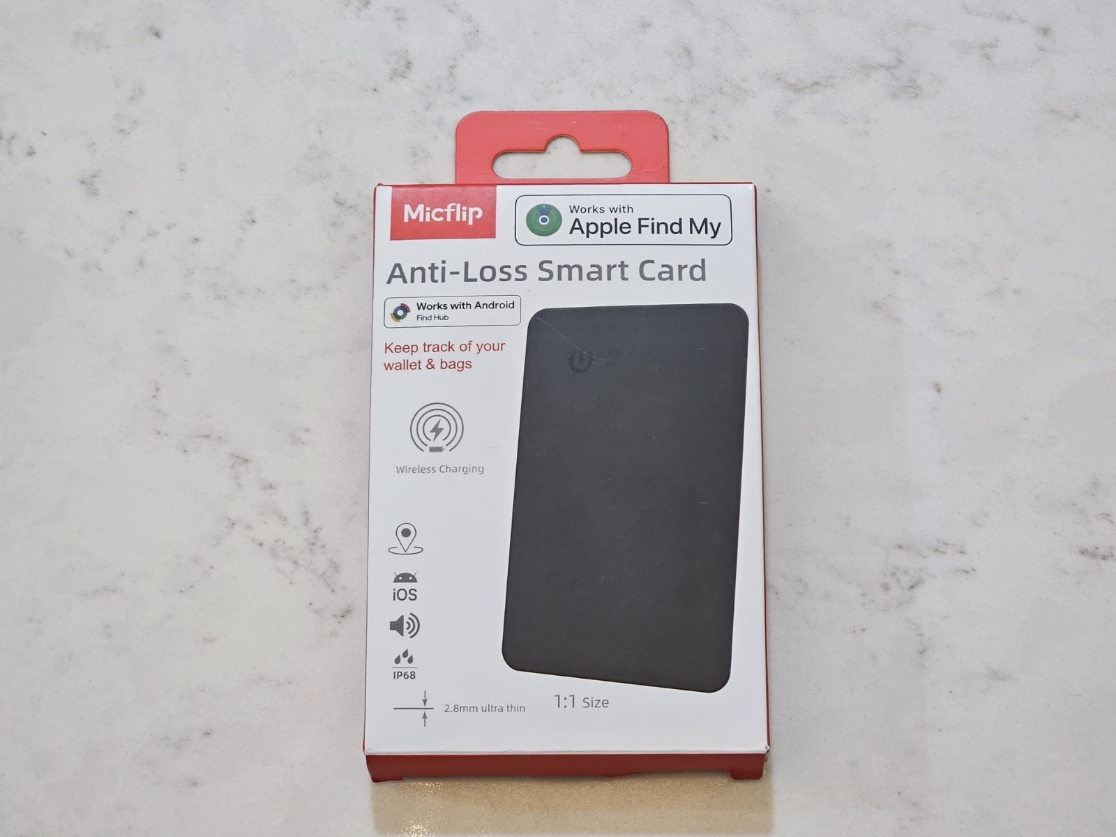1 MICFLIP ANTI- LOSS SMART CARD