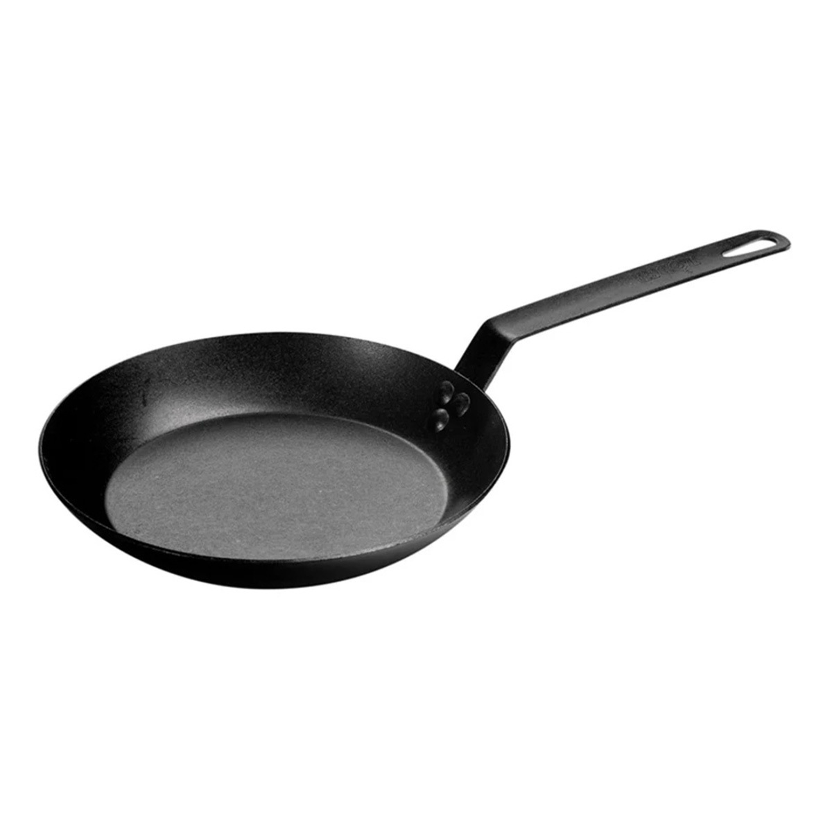 美國 LODGE D10in 碳鋼單柄煎鍋 -F-CRS10
