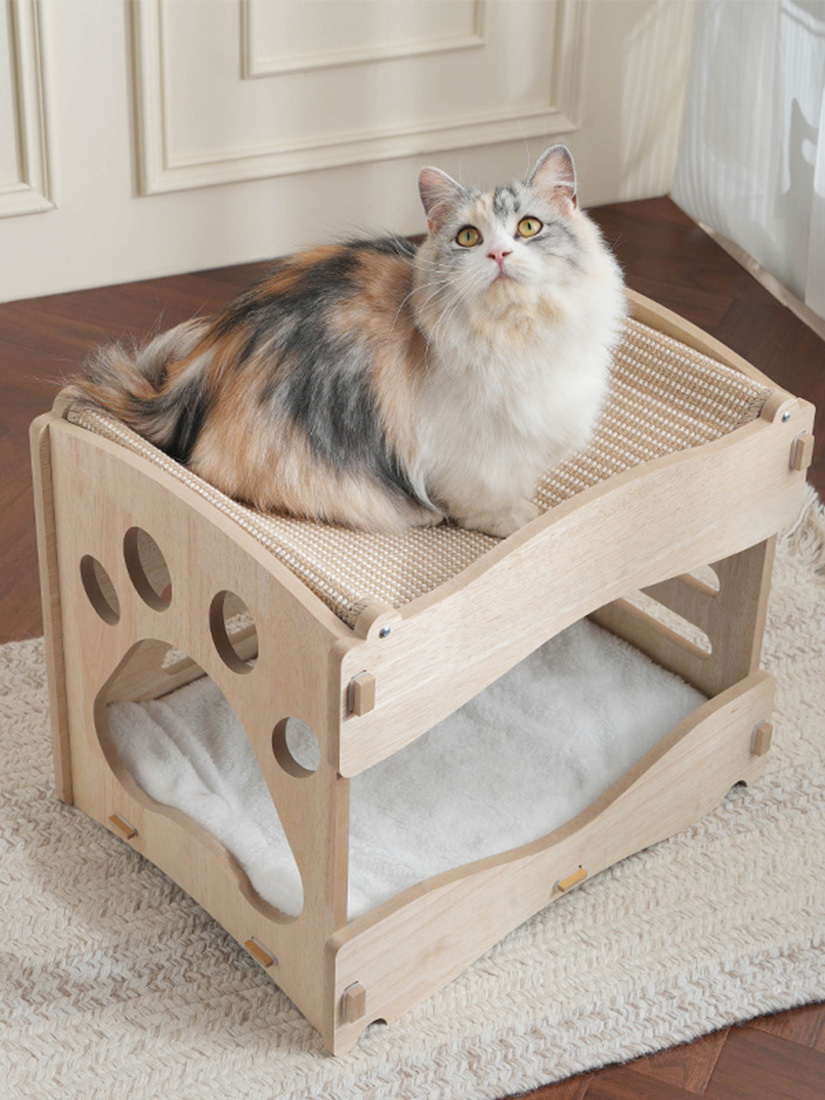 喵仙兒-簡約上下舖劍麻睡窩