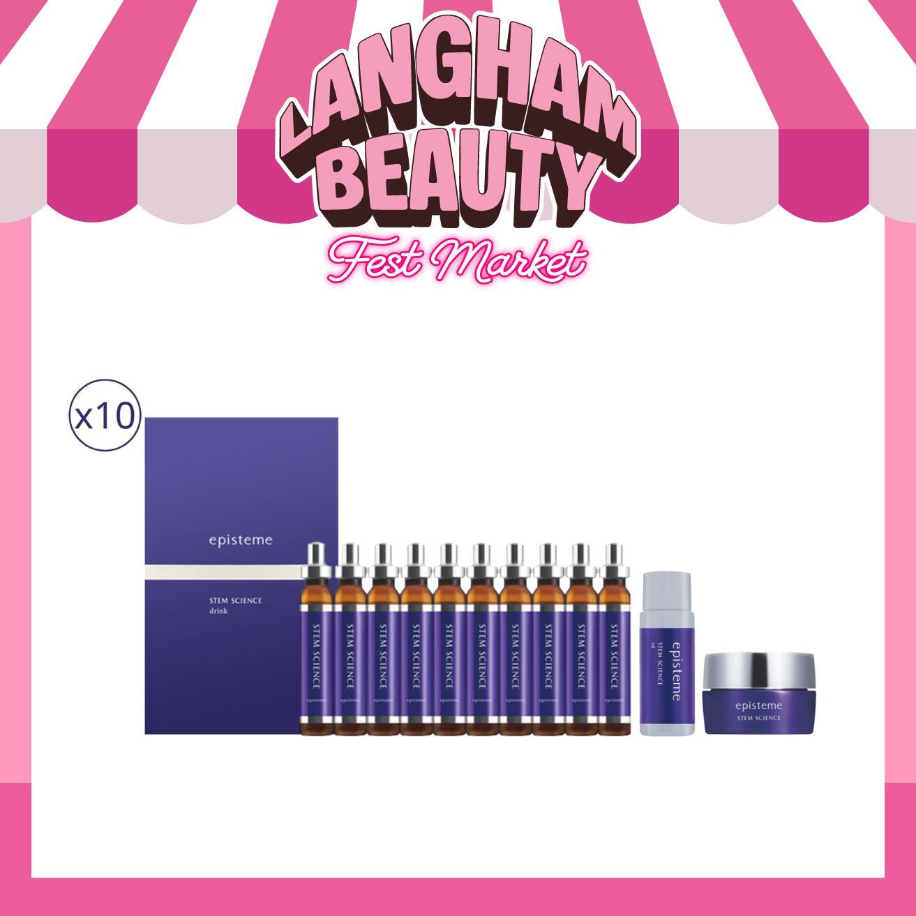 EPISTEME 抗醣再生煥顏美肌飲買8送2套裝