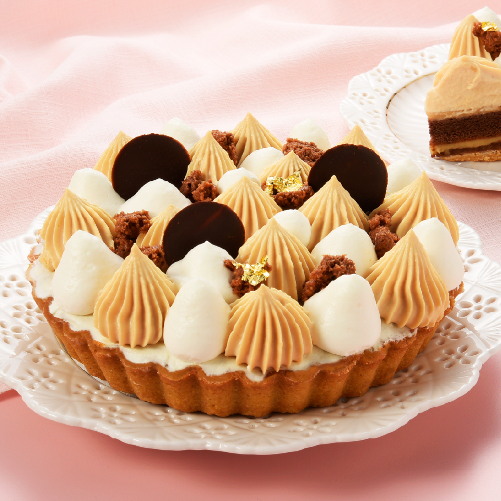 焦糖玫瑰鹽派6吋