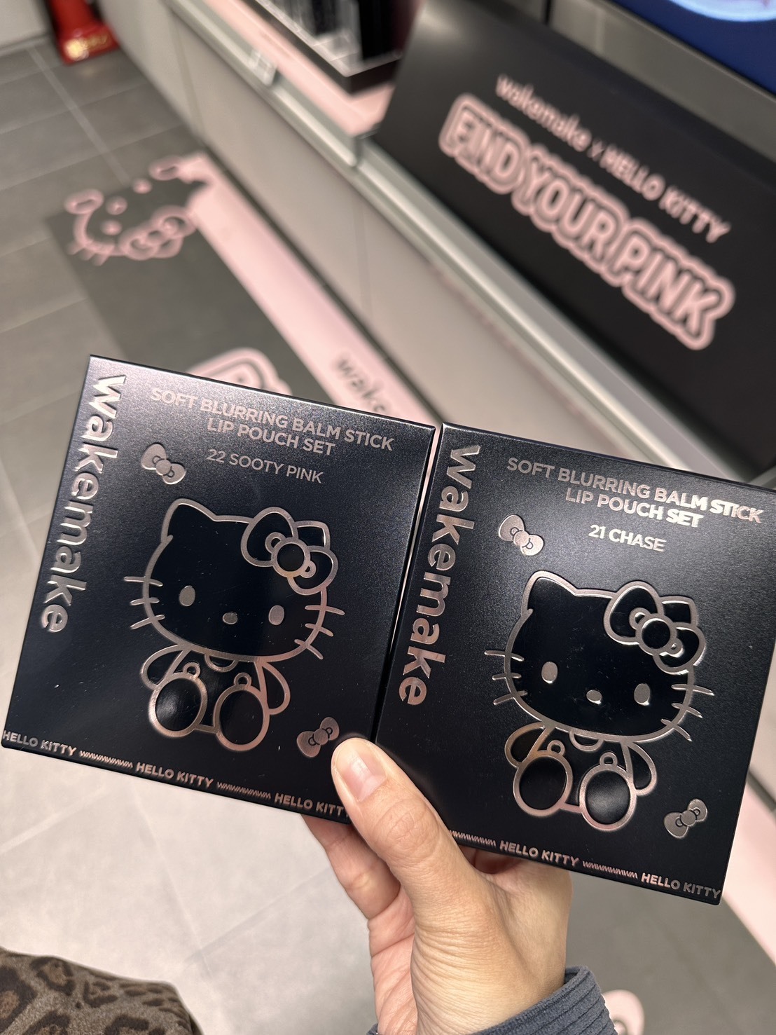 韓國 WAKEMAKE × Hello Kitty 夢幻聯名唇膏組