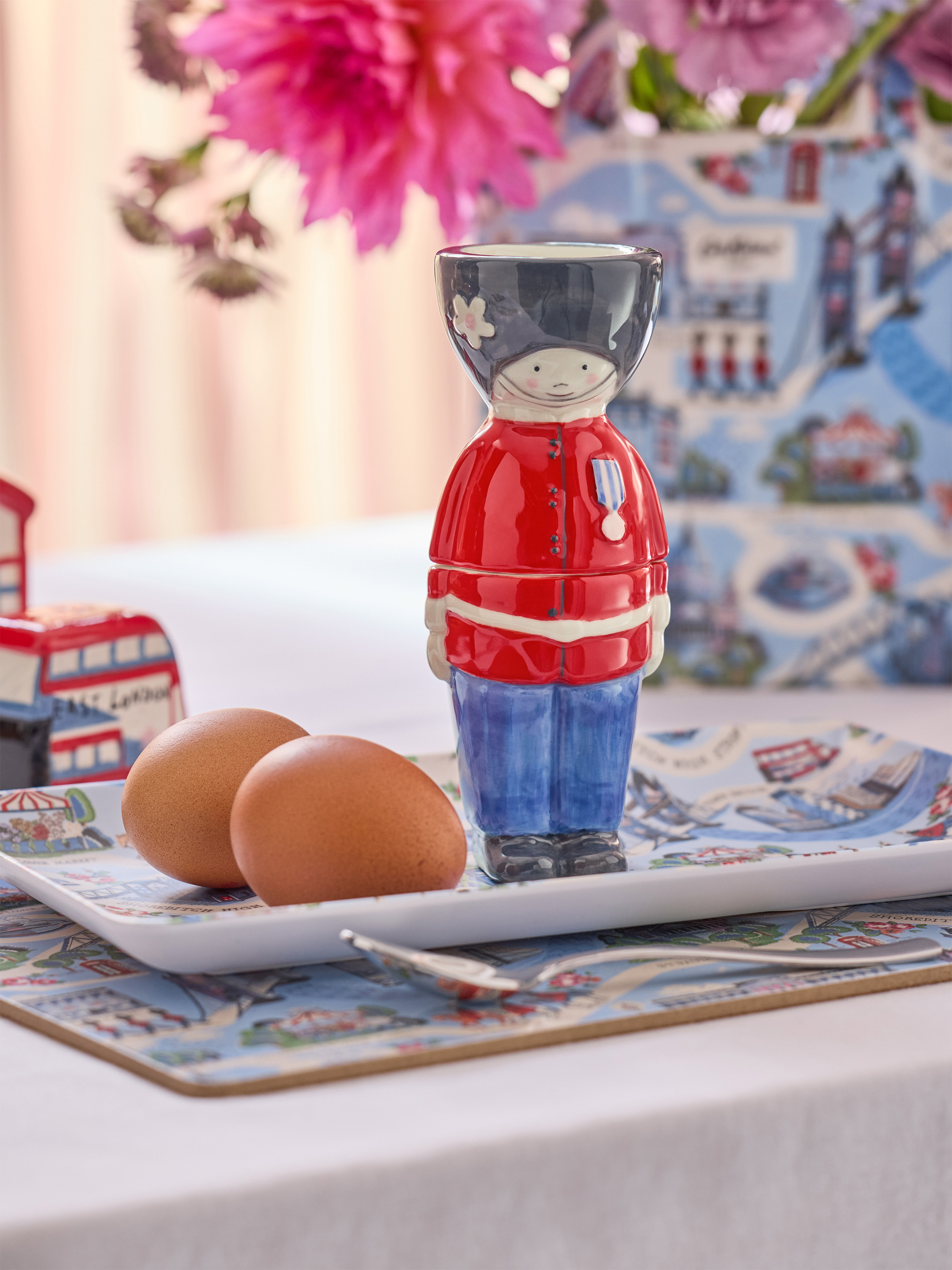 London Town 英國衛兵蛋杯兩入組