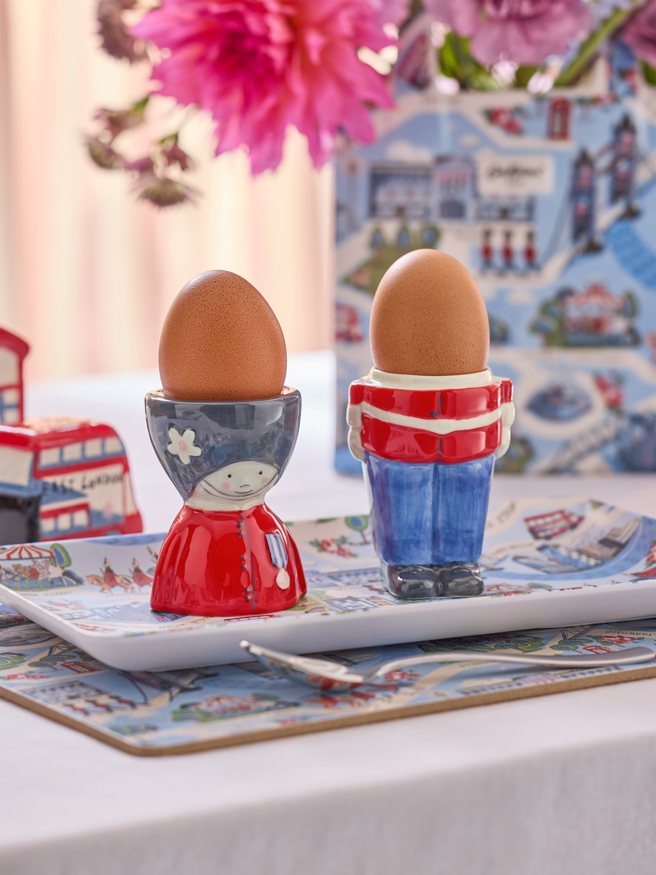 London Town 英國衛兵蛋杯兩入組