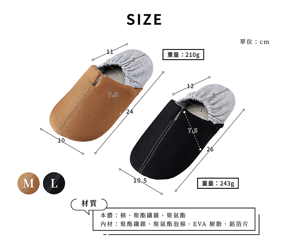 《COGIT》2way防護室內防災拖鞋 M、L