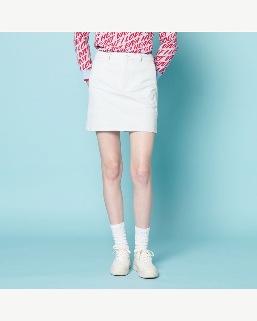 女士-LOGO標誌短裙