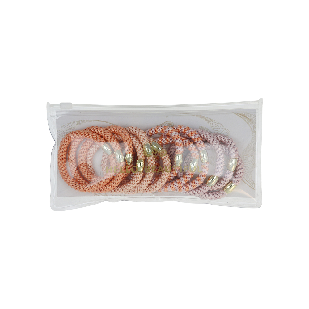 L. ERICKSON 彈力髮圈收納組-12入〈柔粉花語〉