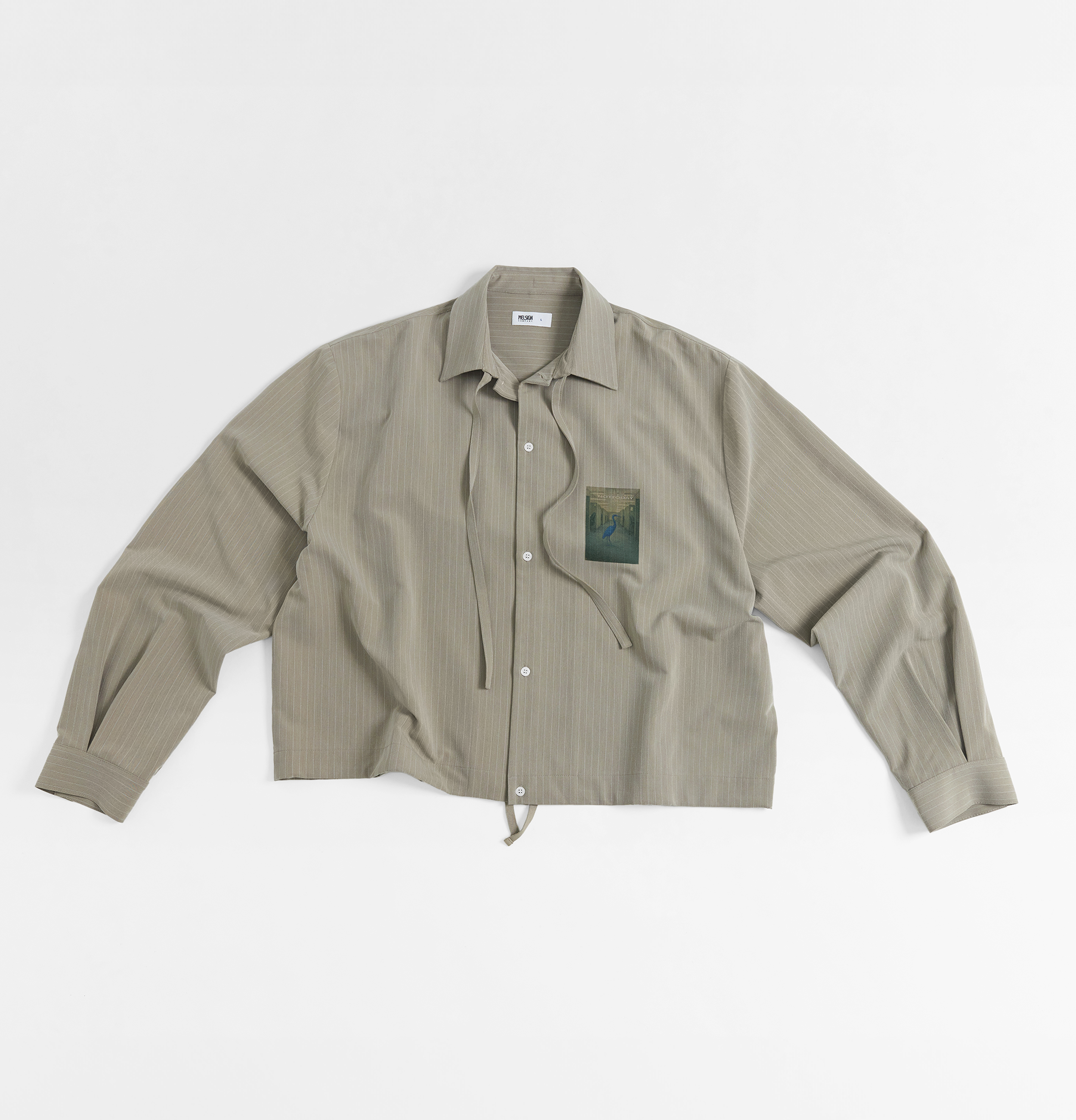 MELSIGN - Not Today Shirt - Milk Tea