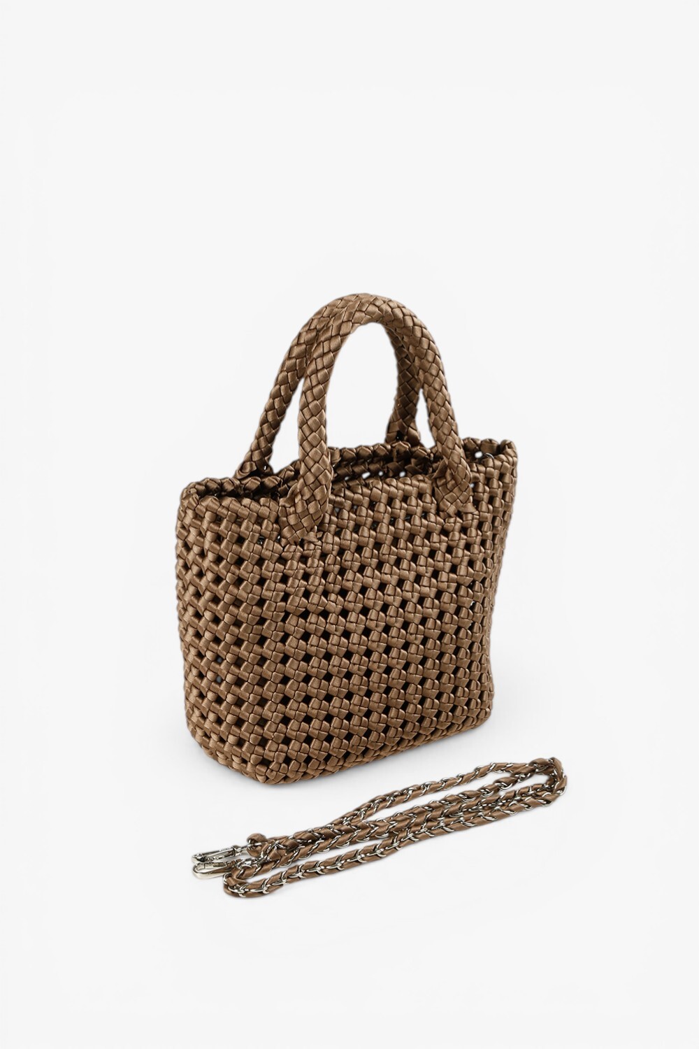 Dada 手工編織造型小包 深棕