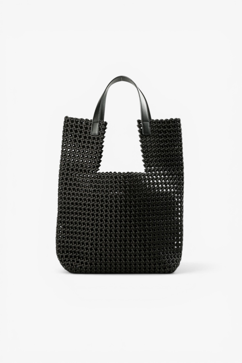 Yoyo 手工編織造型肩背包 黑色