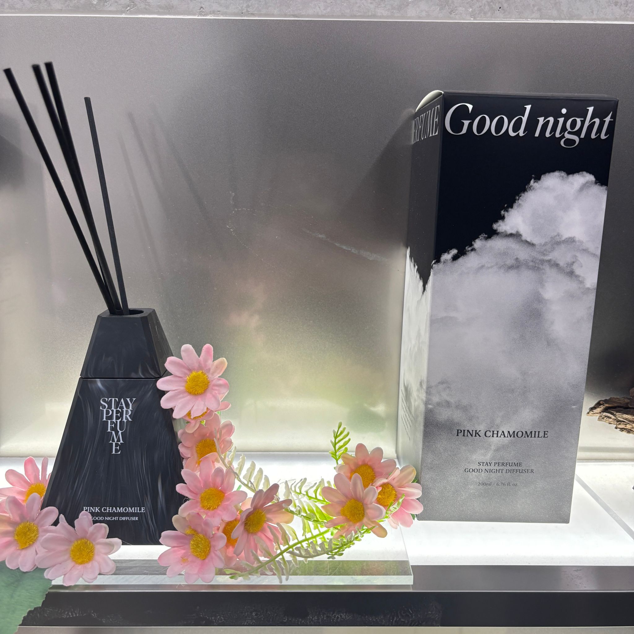 KOR-KKG0327-248 Pink Chamomile Stay Perfume Good Night Diffuser 200ml (A46)