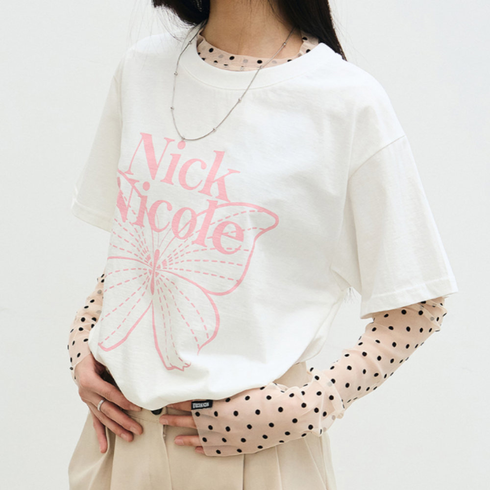 KOR-CCG0327-304 BIG BUTTERFLY SLEEVE TOP_CREAM PINK (A4)