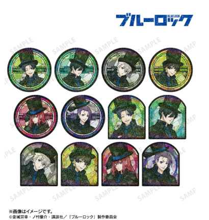 [代購][預訂] BLUELOCK 怪盜團 Aure Glass 貼紙 BOX