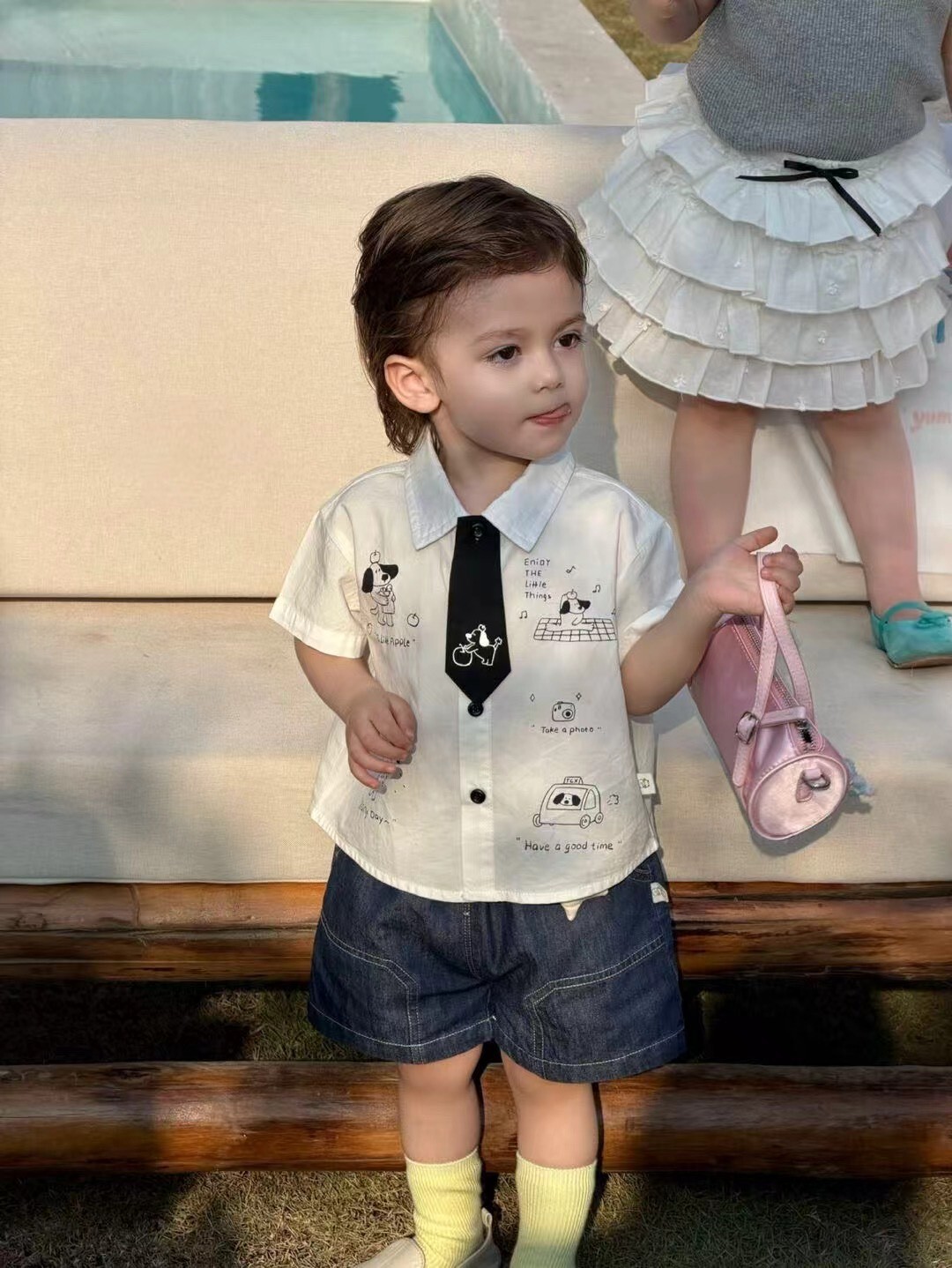 正式場合也能可愛襯衫