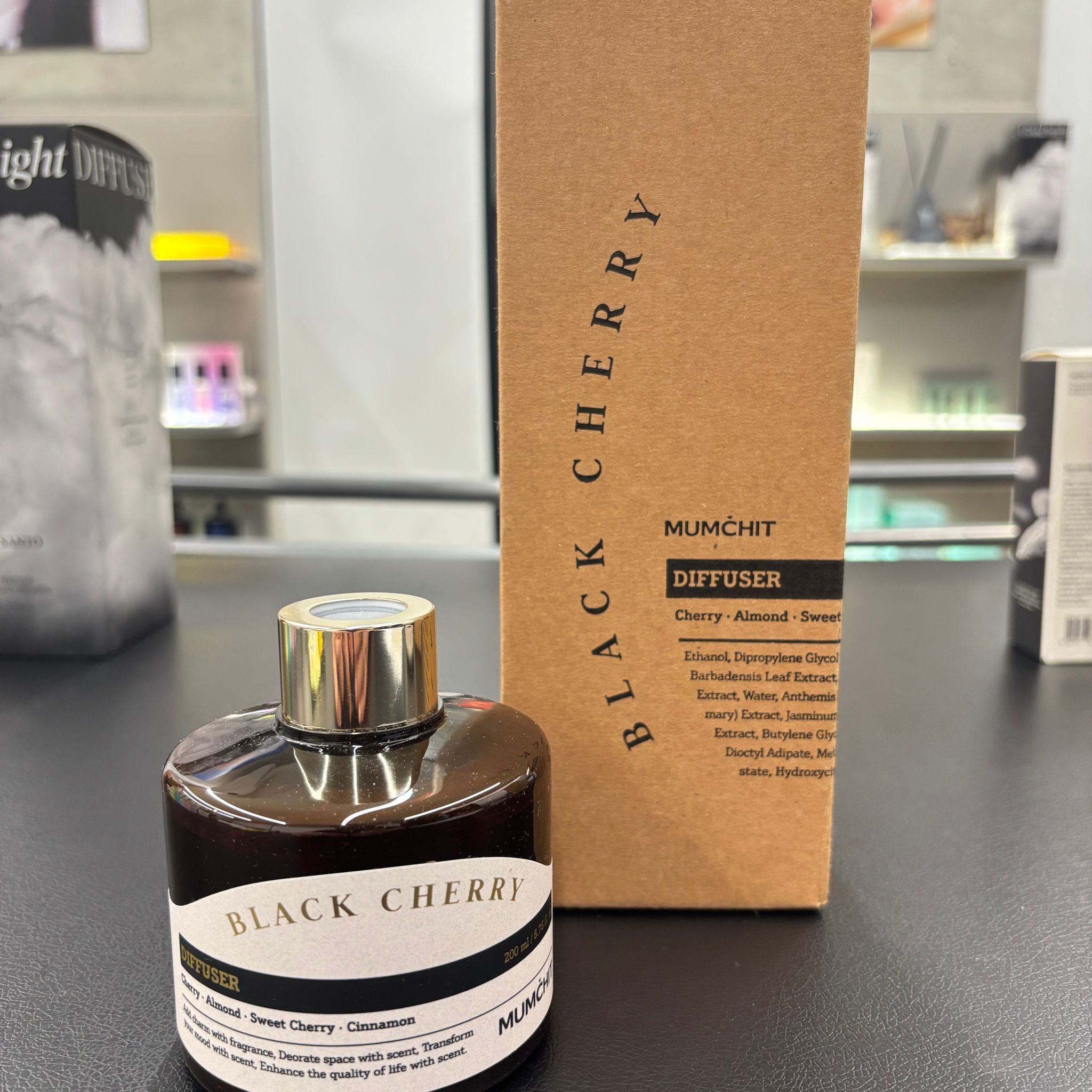KOR-KKG0327-249 Black Cherry Diffuser 200ml (A48)