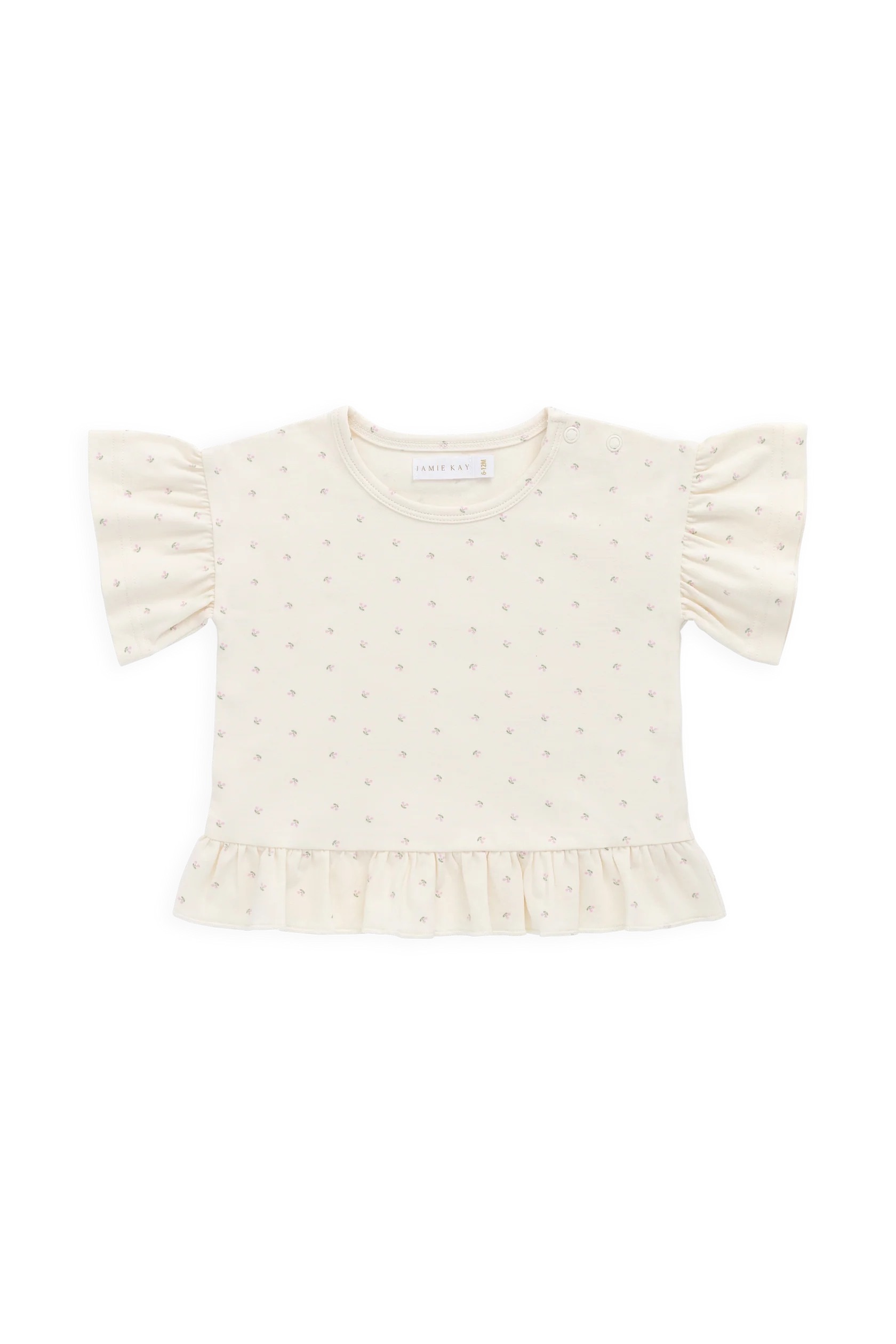 【預購】JAMIE KAY -Organic Cotton Caydence Top（Ditsy Cherries）