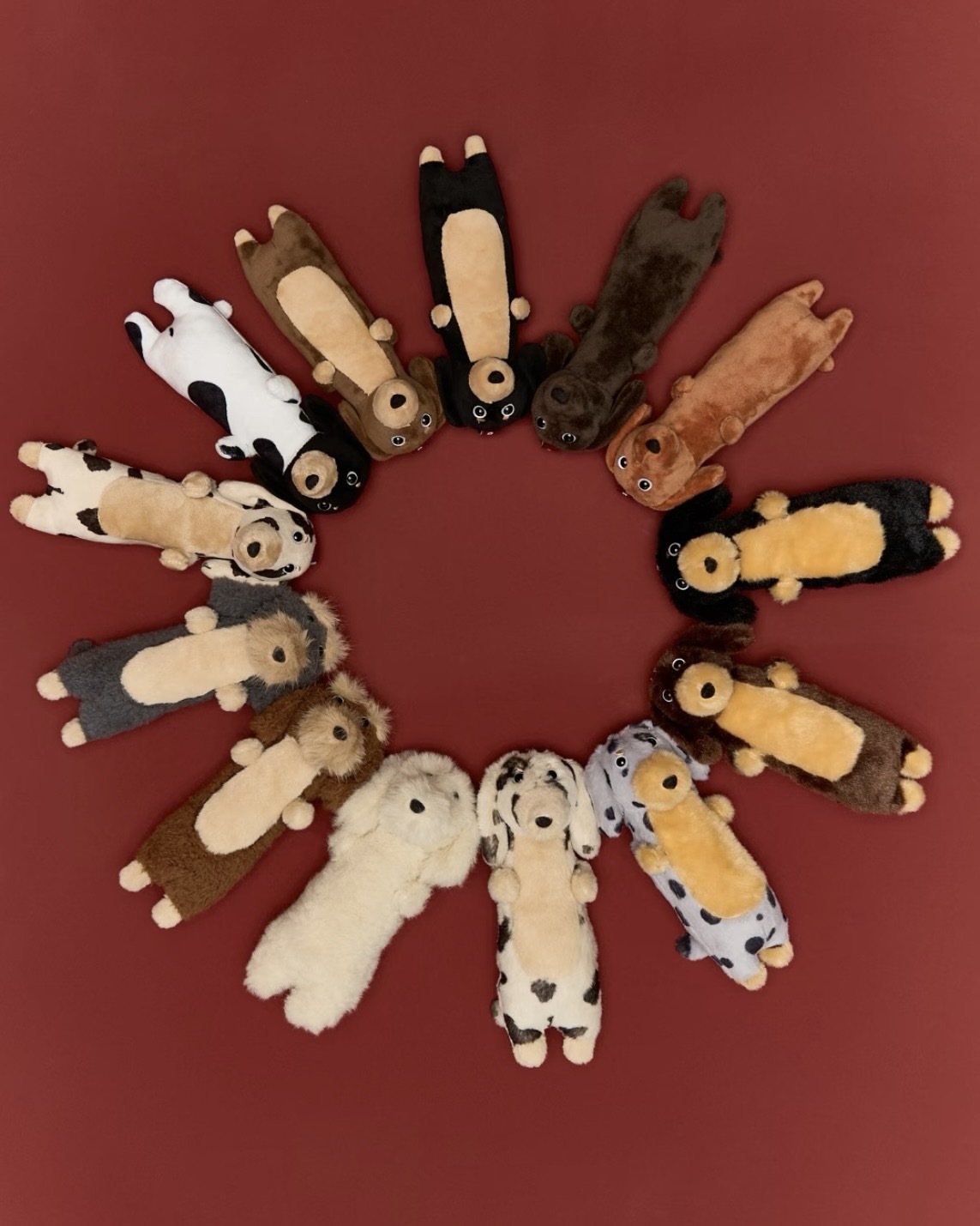 Paaaata 臘腸狗 毛絨 掛件 吊飾 十三款