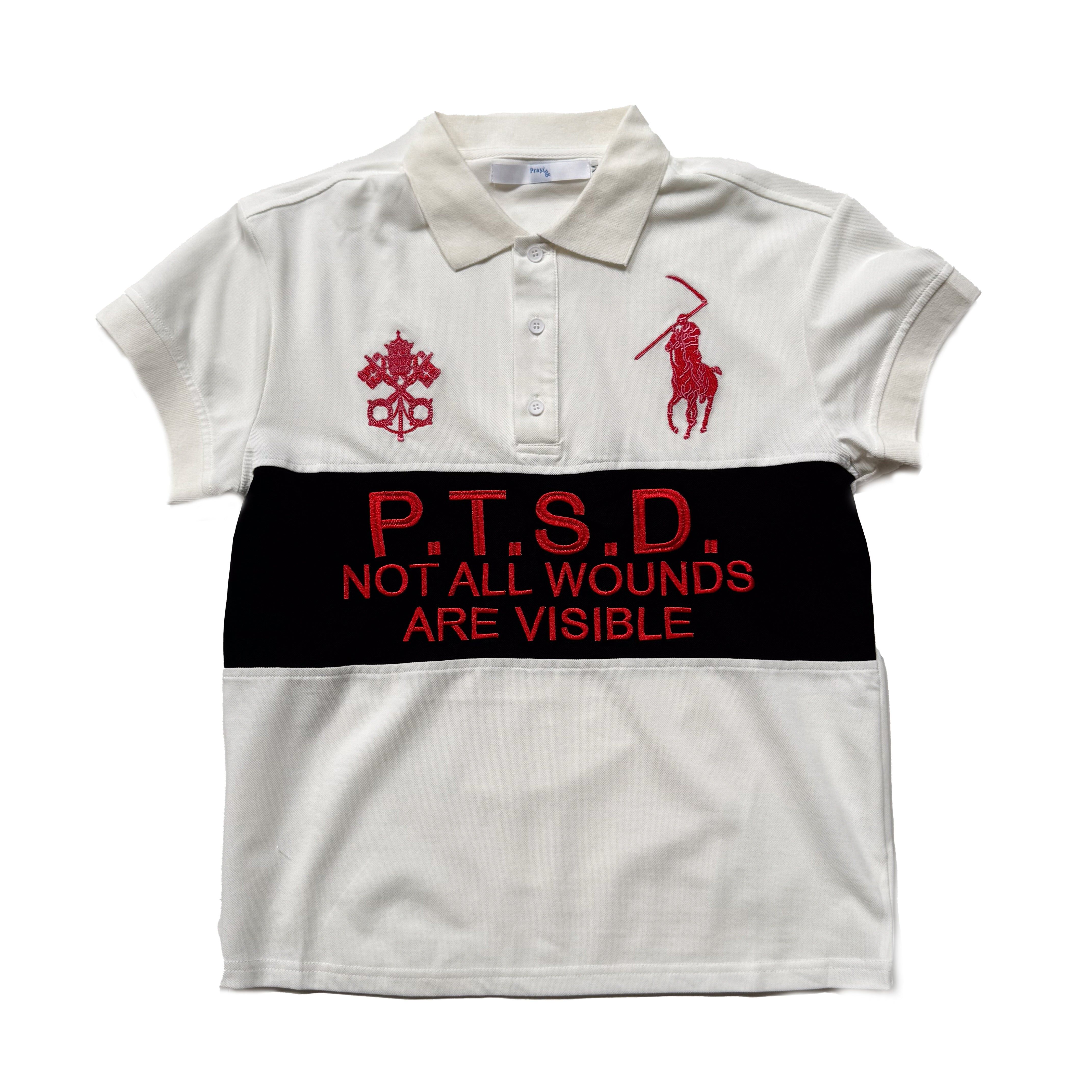 a*i様 Praying GAGA POLO Praying - PTSD Polo