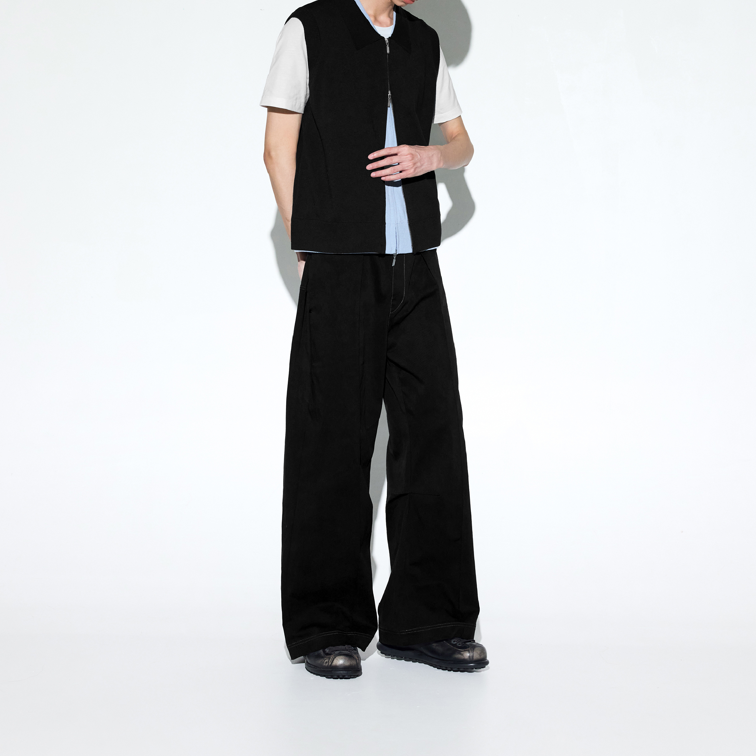 MELSIGN Pastel Pleated Pants