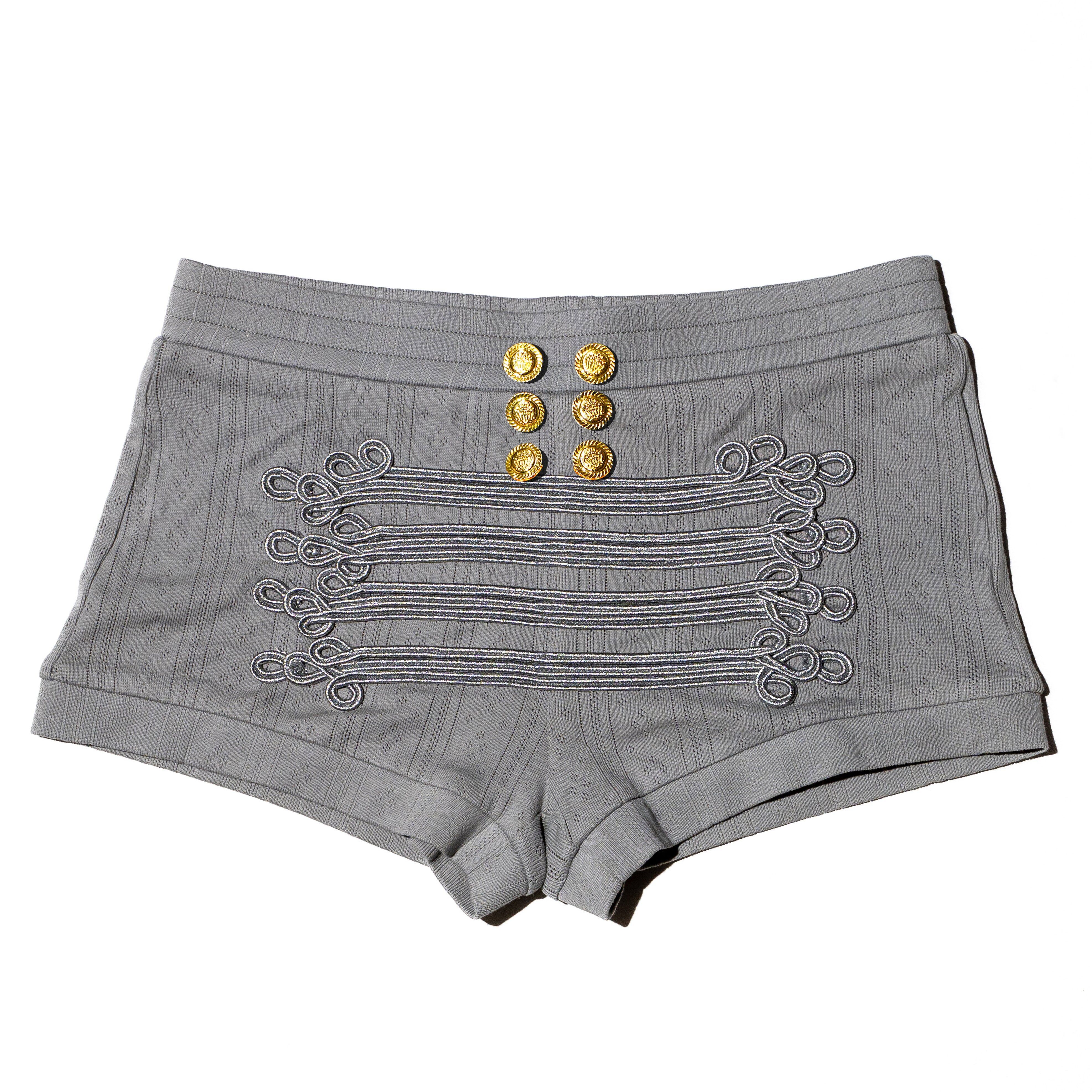 Praying - Marching Band Shorts Grey