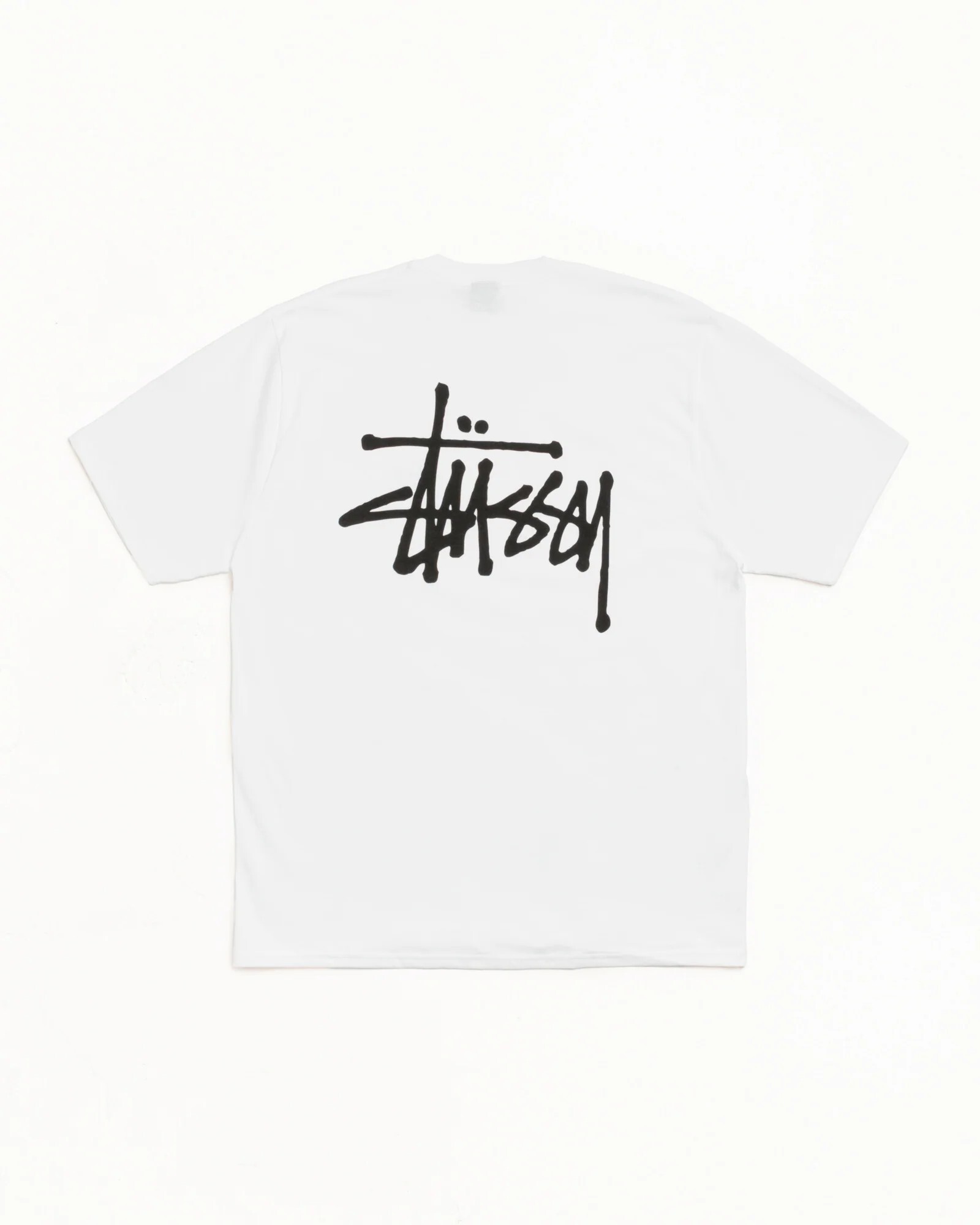 -(B1c)-瑕疵出清STUSSY BASIC STÜSSY TEE  短T 基本款 白色-1905000