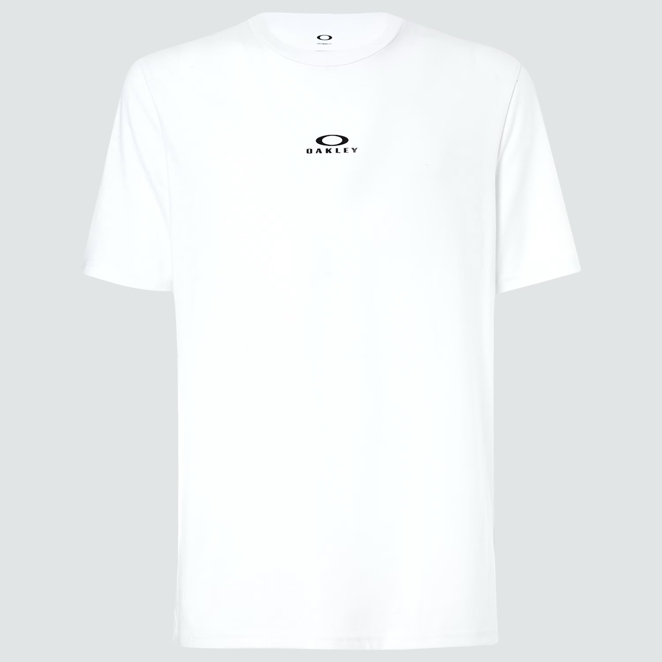 OAKLEY NEW SHORT SLEEVE 小LOGO 純白短袖 吸濕排汗 速乾 上衣 457131-100