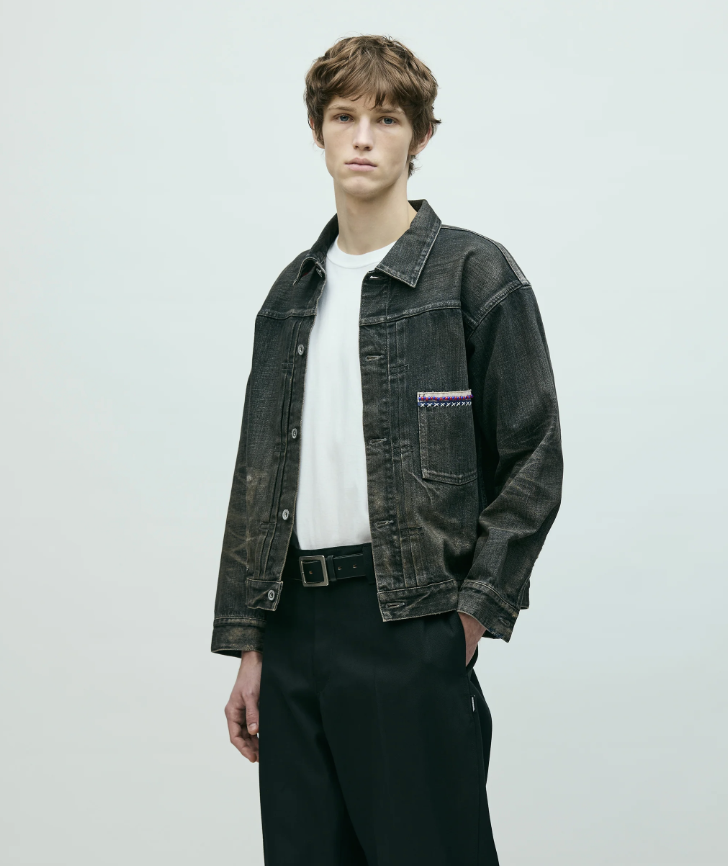 [現貨] NEIGHBORHOOD SS26 SAVAGE DENIM TYPE-1 JACKET | BLACK