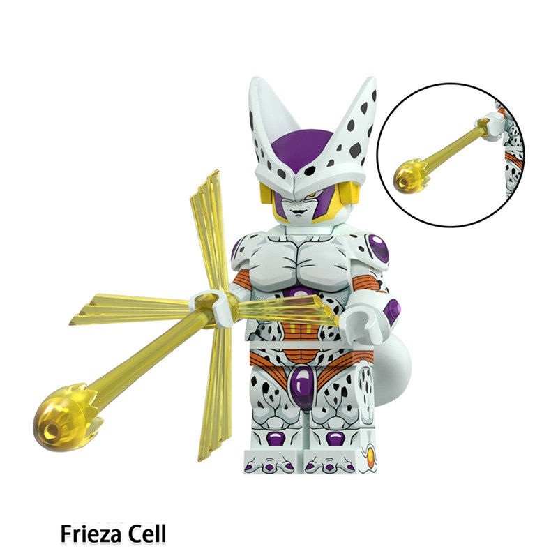 Dragon Ball Frieza Cell Custom Minifigures Fit Lego WM6186 WM2739