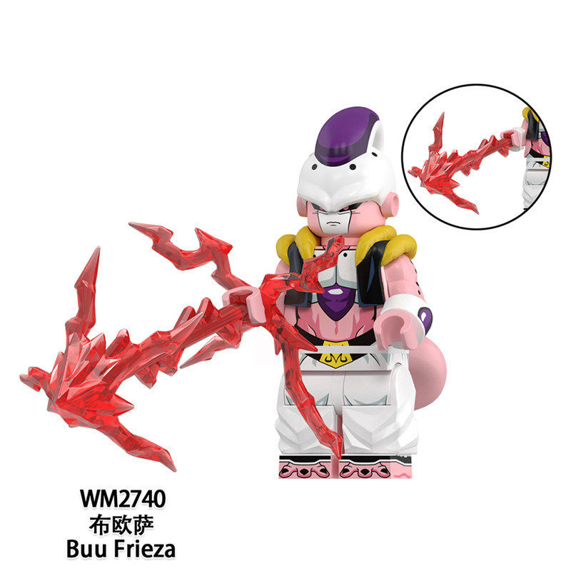 Dragon Ball Buu Frieza Custom Minifigures Fit Lego WM6186 WM2740