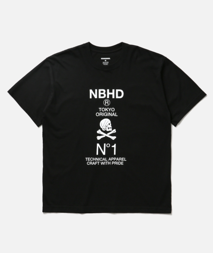 [現貨] NEIGHBORHOOD SS26 NH . TEE SS-8 | BLACK