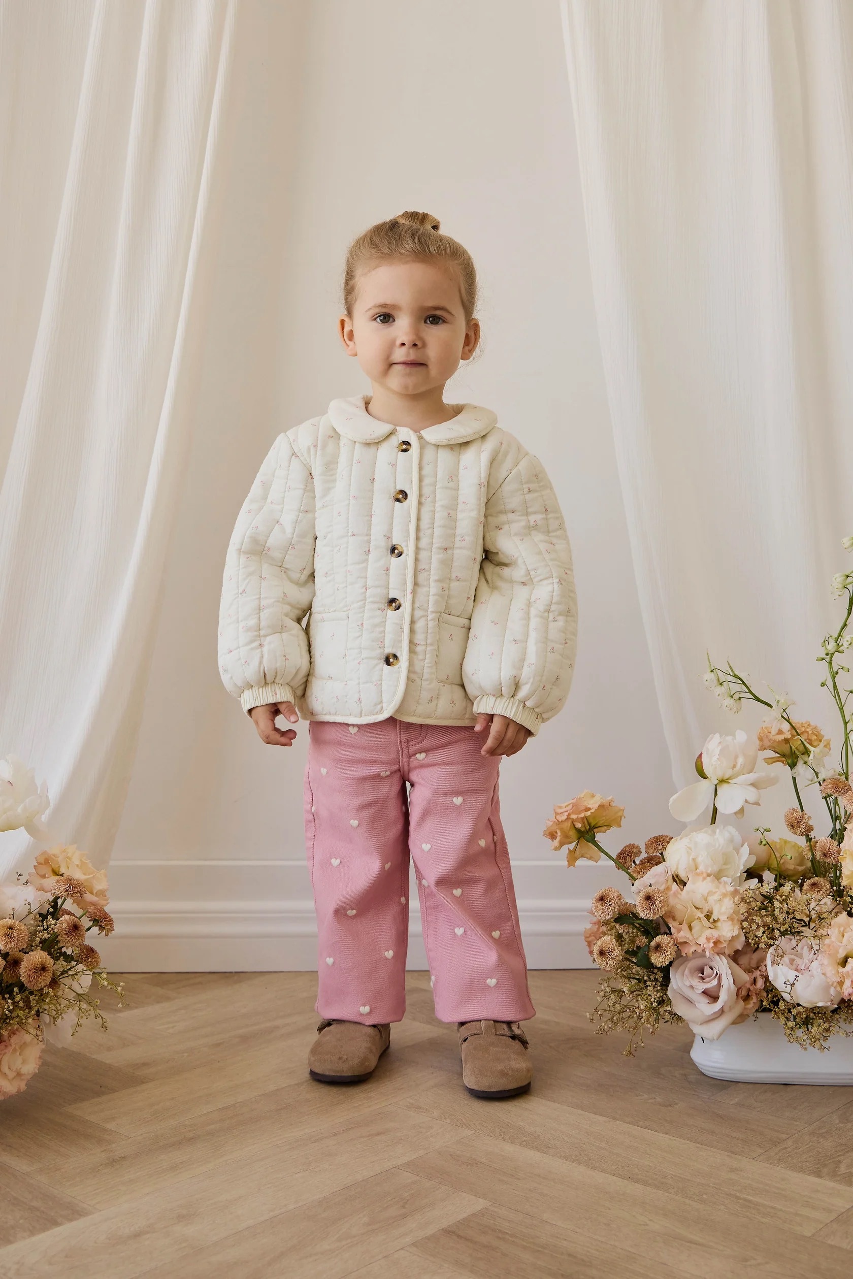 【預購】JAMIE KAY -Blair Pant（Petite Heart Rose）