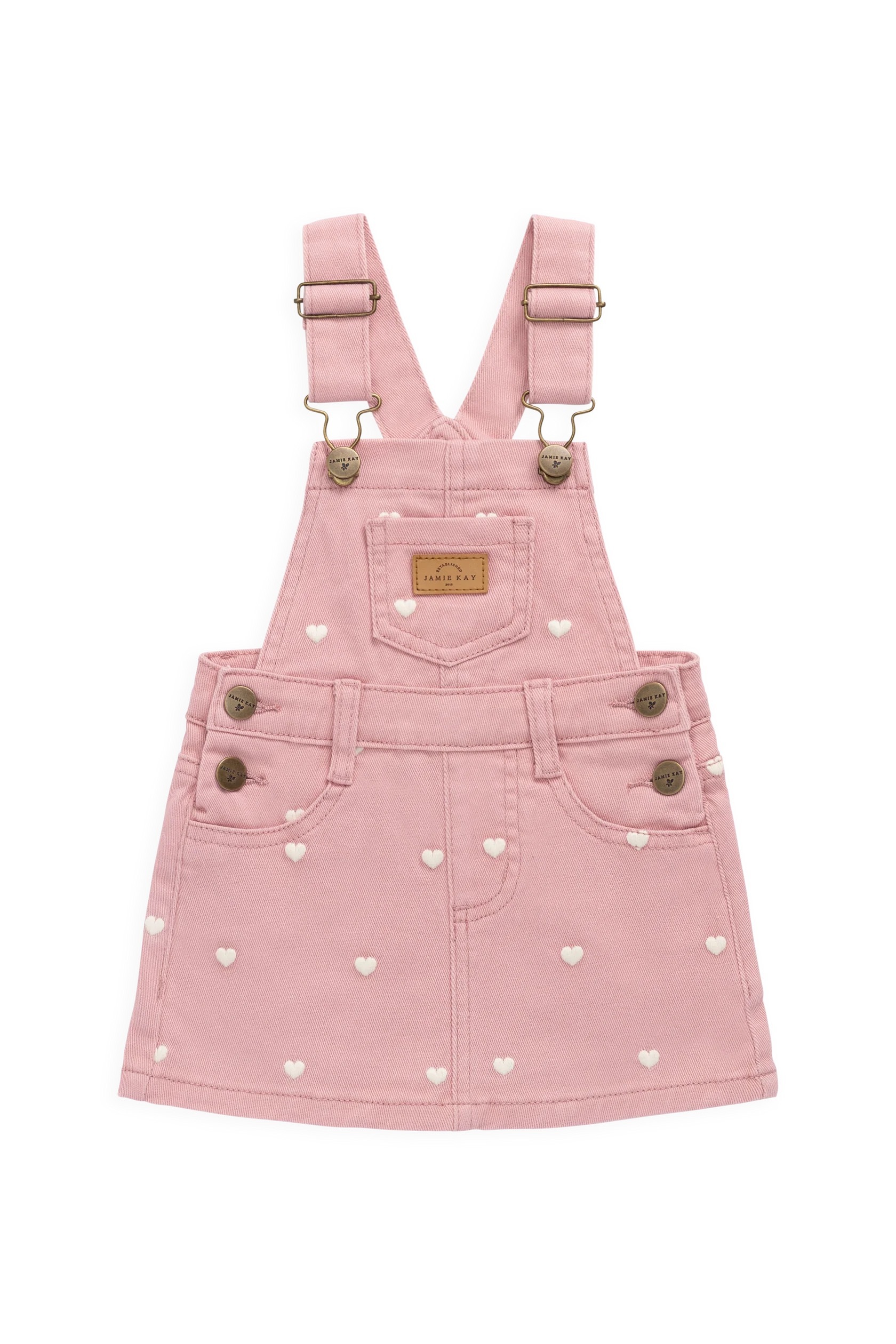 【預購】JAMIE KAY -Classic Overall Dress（Petite Heart Rose）