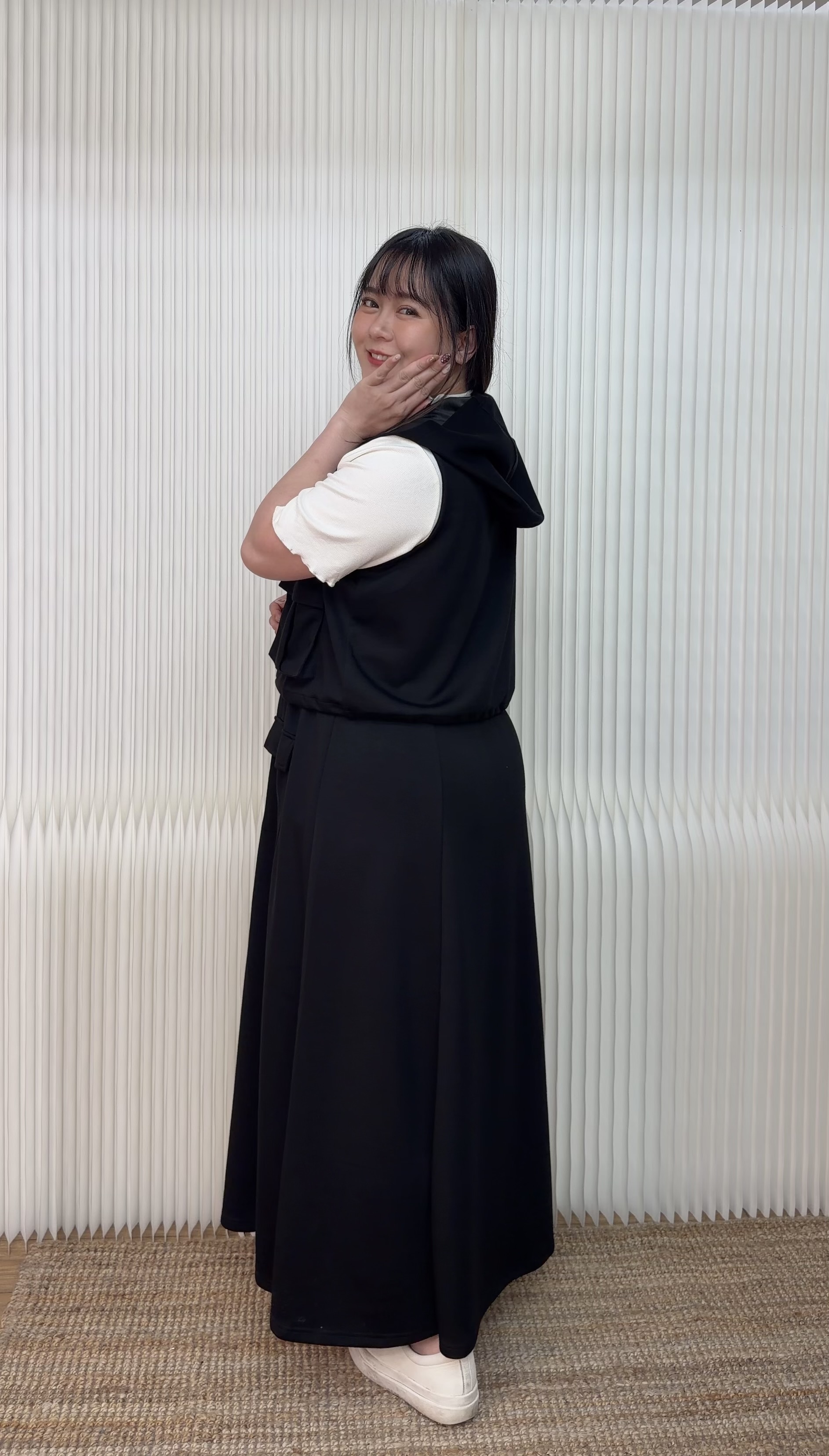 211.套裝-工裝休閒長裙套