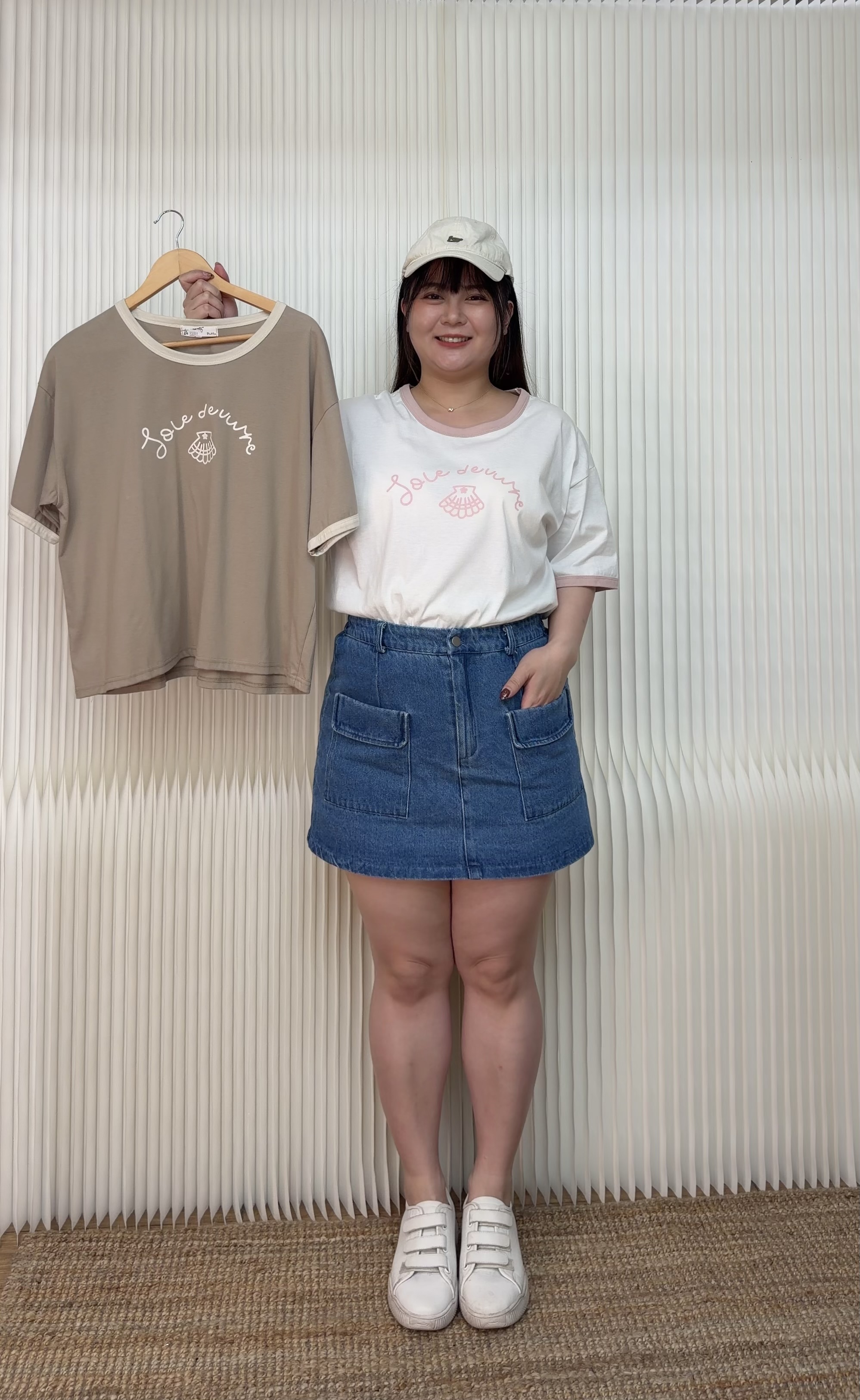 222.圓領小貝殼上衣