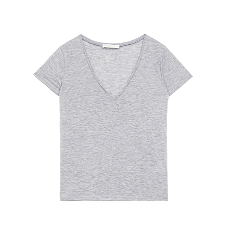 1LP0327-233 [LA PETITE ETOILE] V-neck T-shirt Elvie Grey #ELVIE-T102511Z0A/01-GRIS (EU)