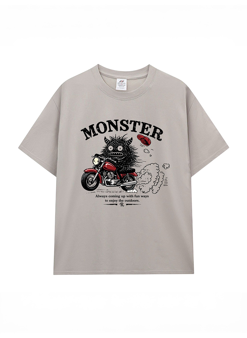 把一點瘋狂的自由，穿在身上｜怪獸插畫T恤