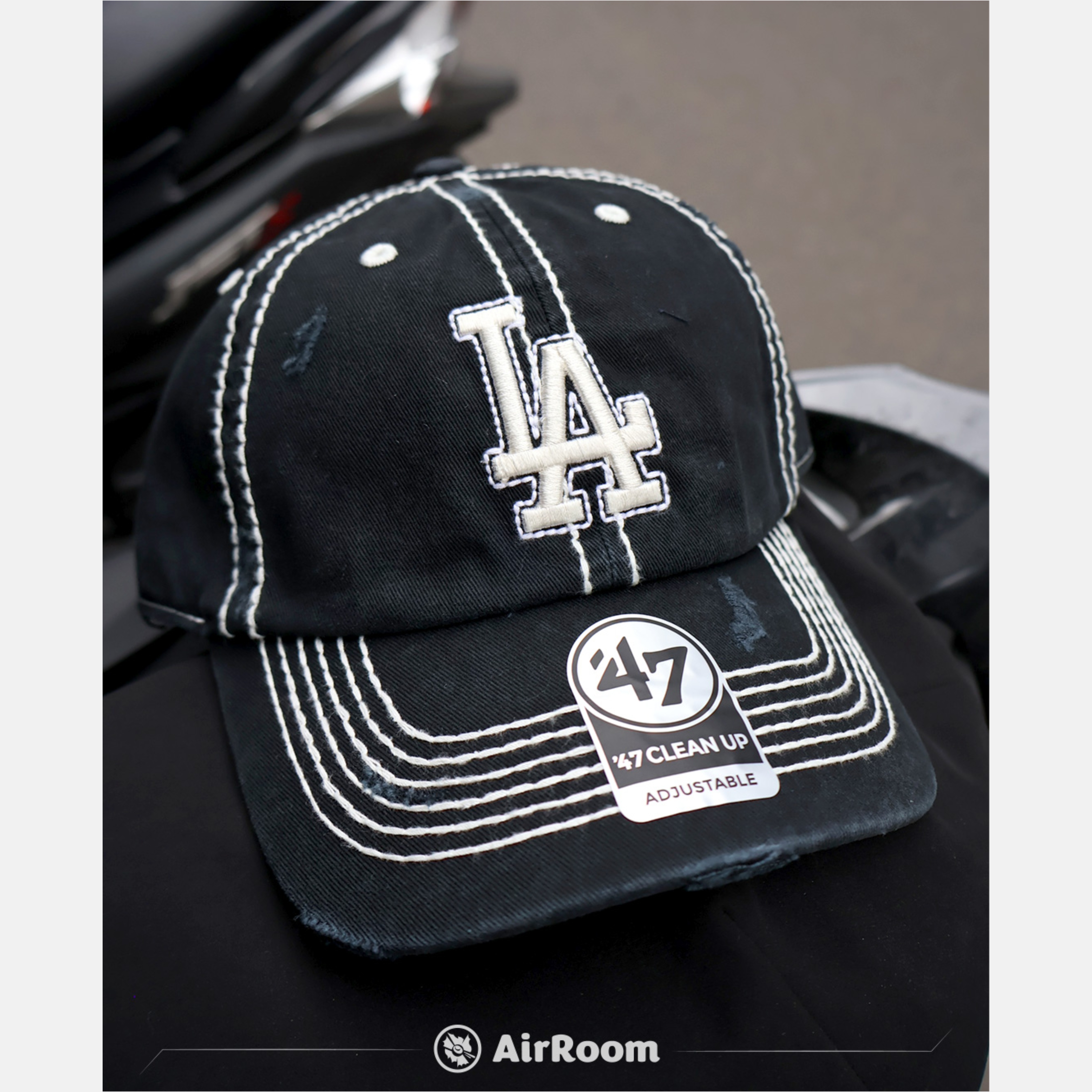 2026SS MADHAPPY SUPER WASHED 47 CLEAN UP LOS ANGELES DODGERS 魔鬼氈 車線 洛杉磯 道奇隊 棒球帽 帽子 現貨