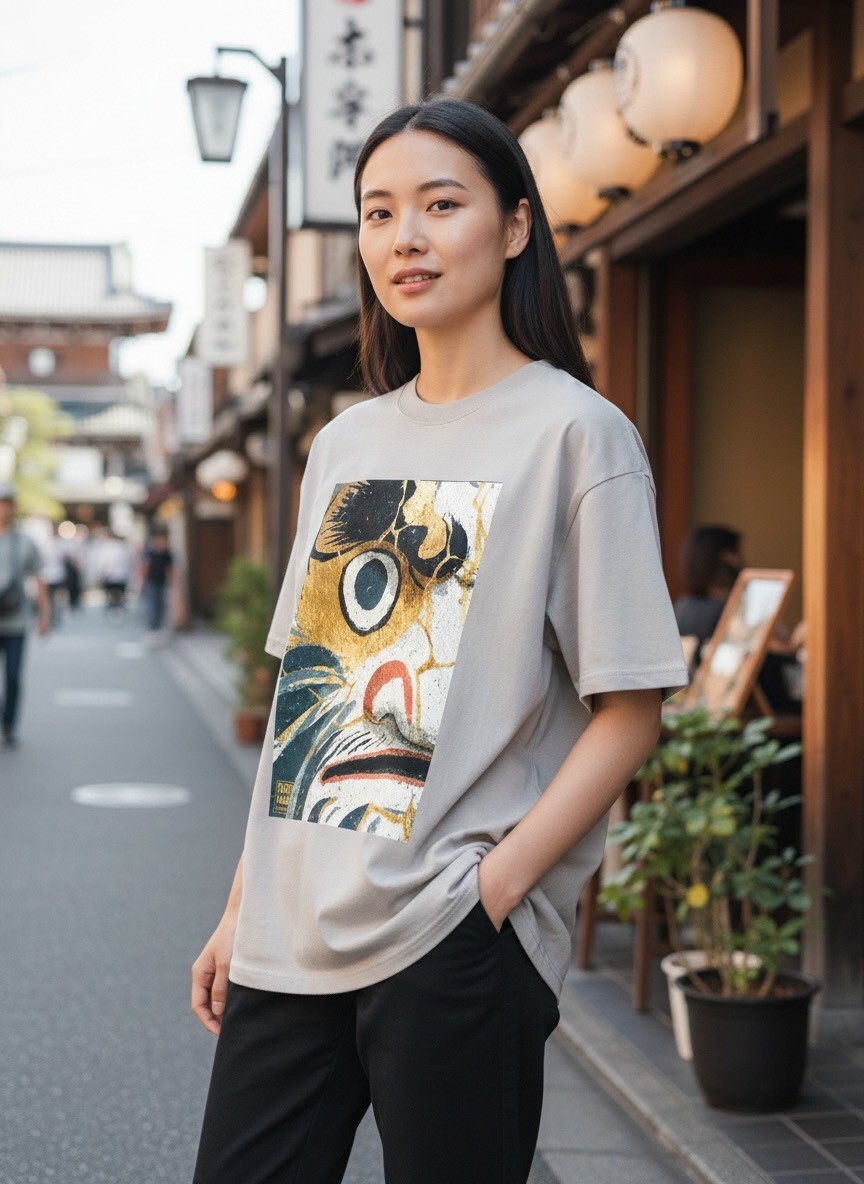 把一點信念，穿在身上｜達摩插畫T恤