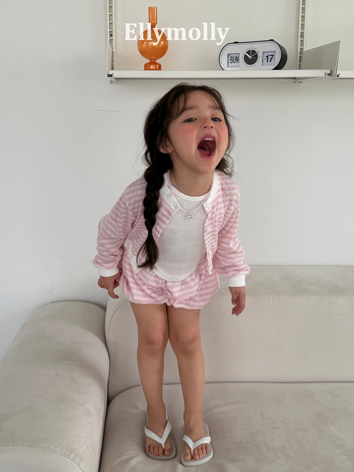 正韓夏EllyMolly  四色透氣薄搭外套