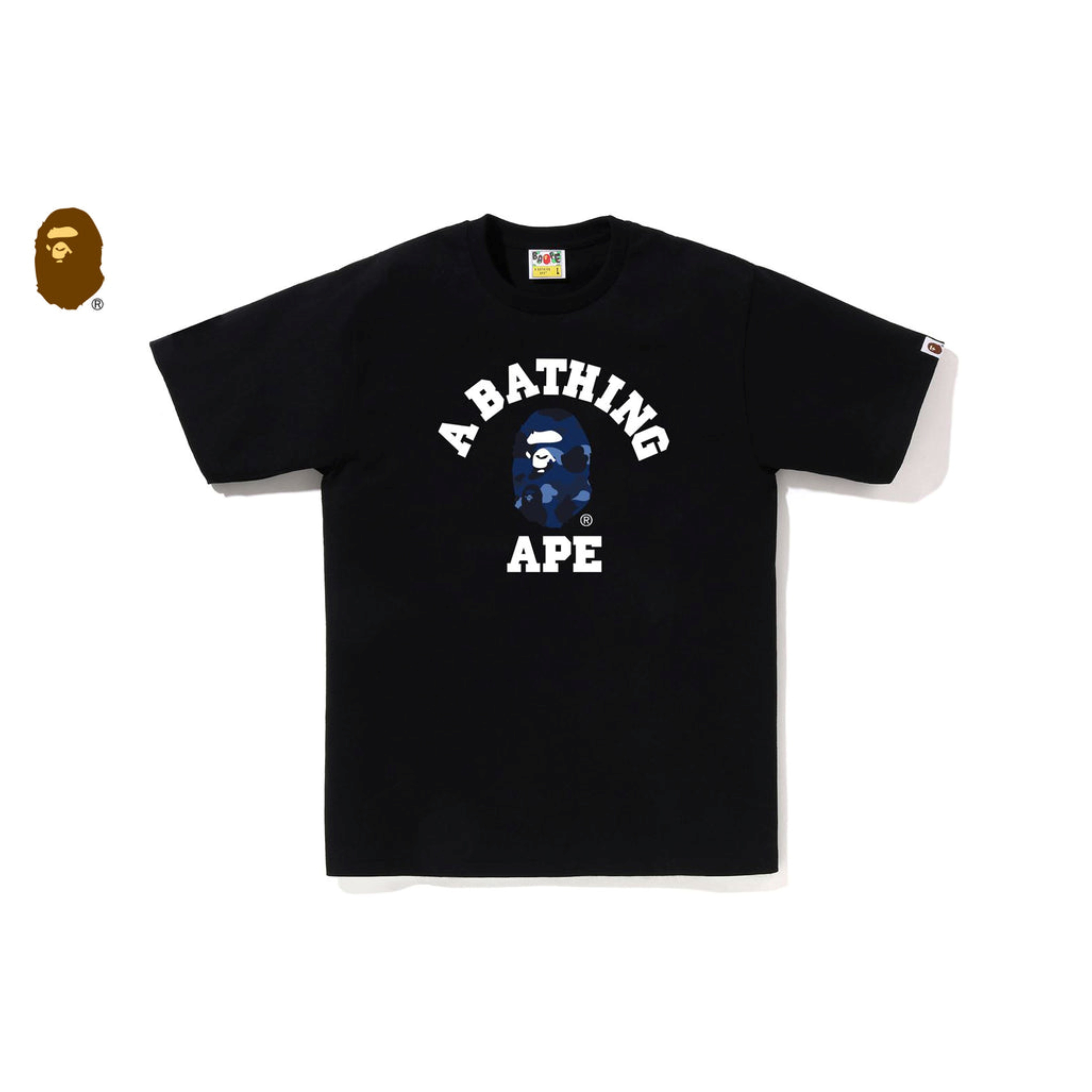 2026SS A BATHING APE BAPE COLOR CAMO COLLEGE TEE 迷彩 大學 LOGO 小頭 短T 現貨 1M30110019
