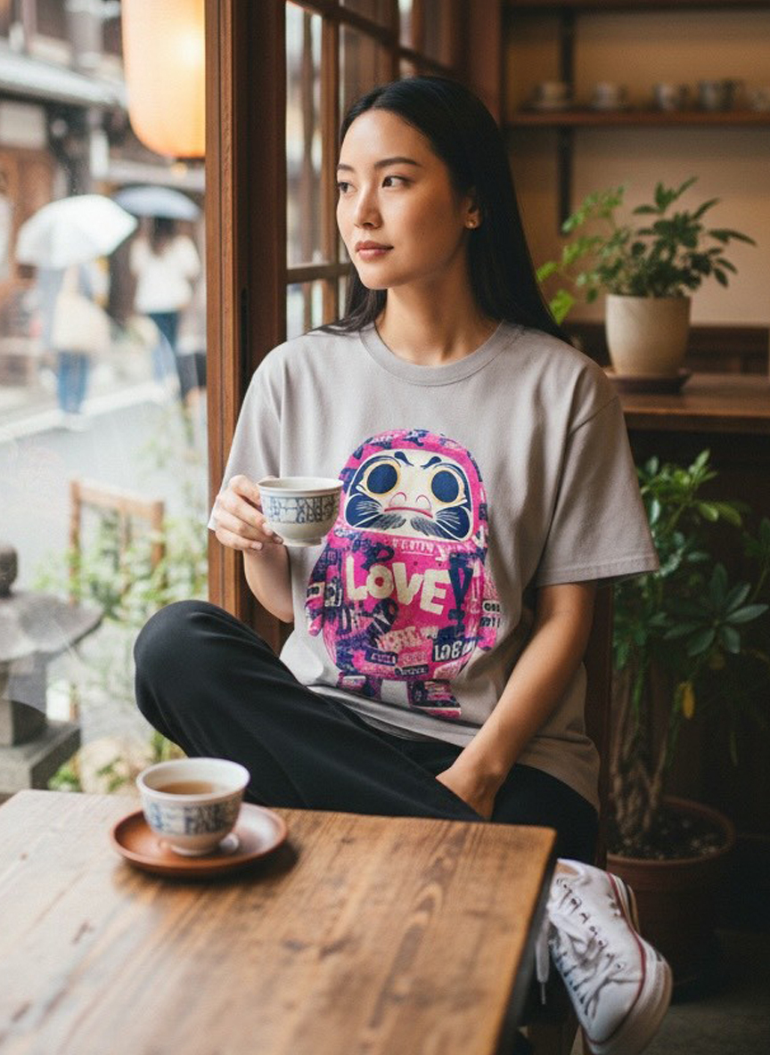 把一點愛與信念，穿在身上｜LOVE DARUMA 💗