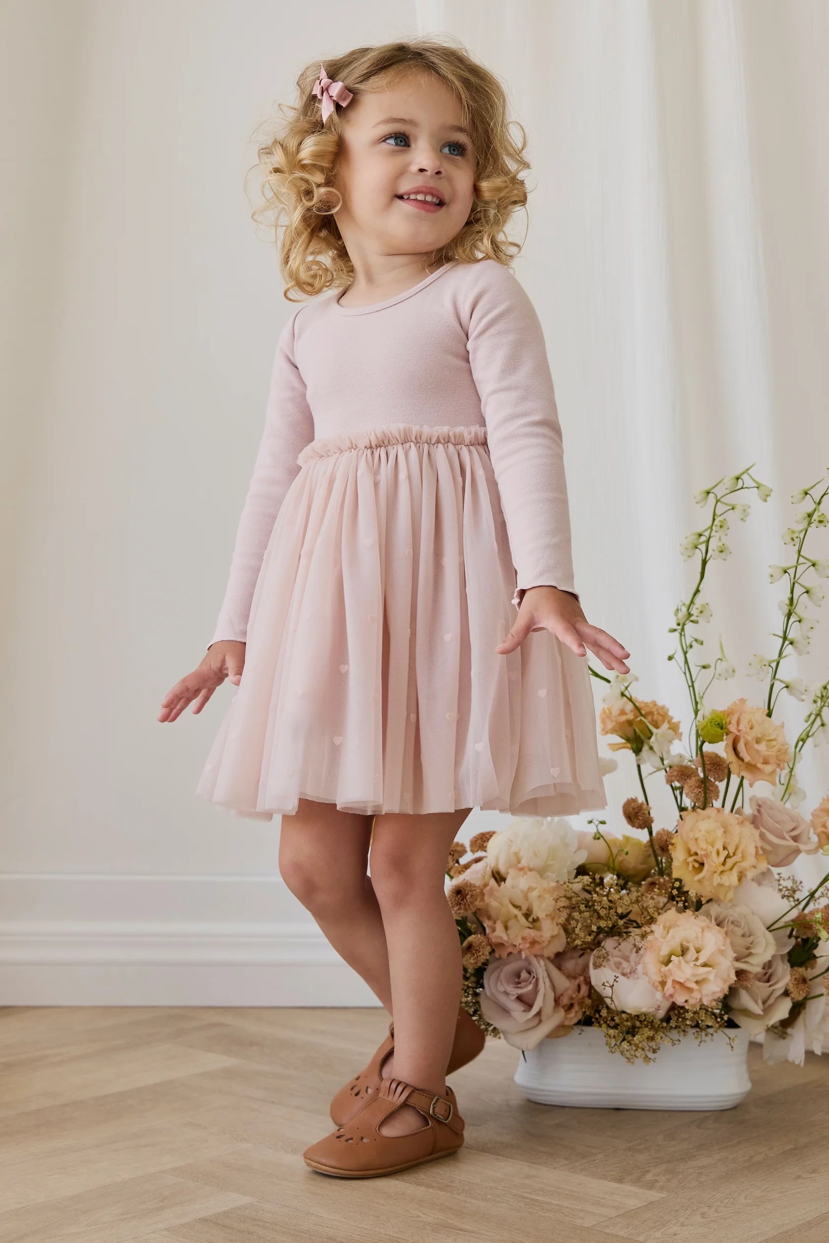 【預購】JAMIE KAY -Anna Tulle Dress（Petite Heart Rosie）