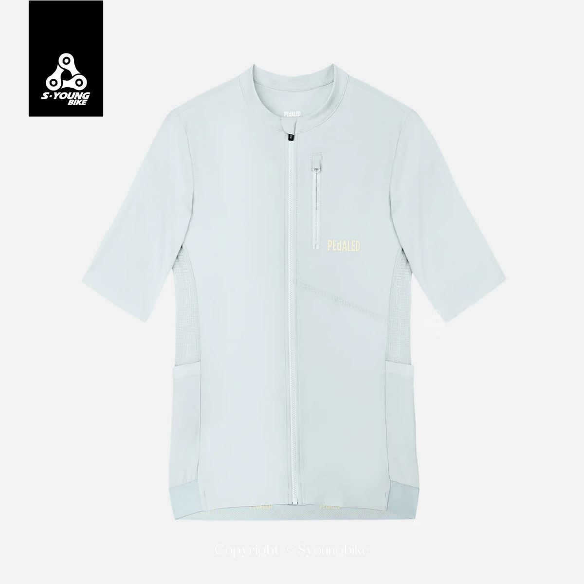 【PEdALED】W's ODYSSEY Jersey 女短袖車衣 / Light Blue 淺藍