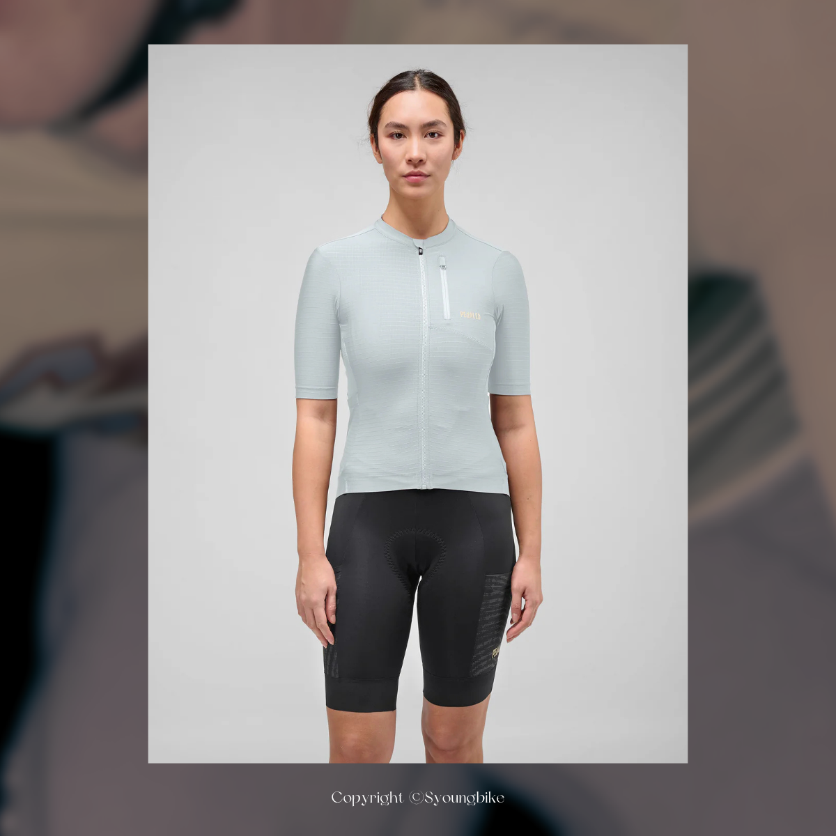 【PEdALED】W's ODYSSEY Jersey 女短袖車衣 / Light Blue 淺藍